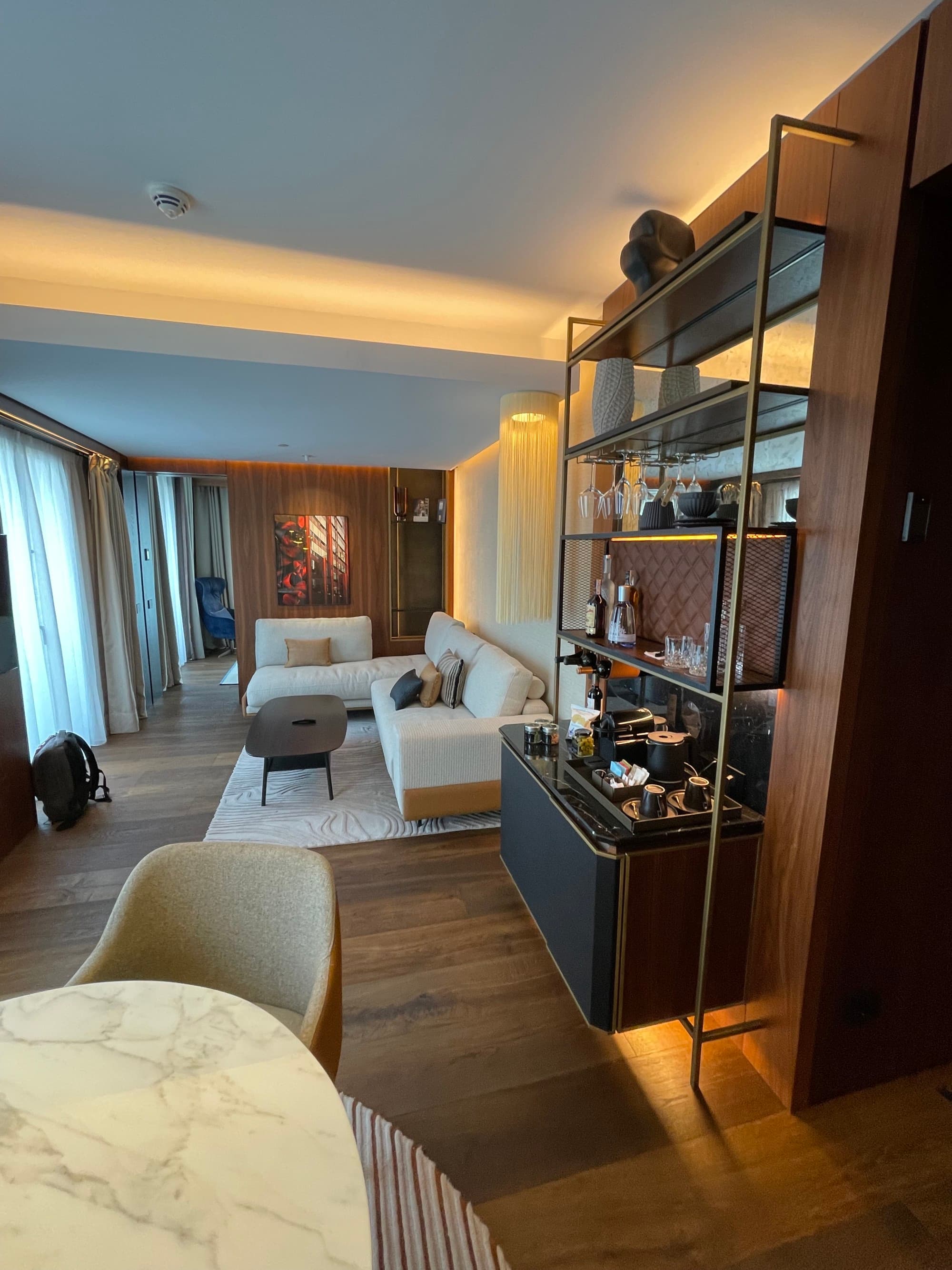 inside view of the hotel