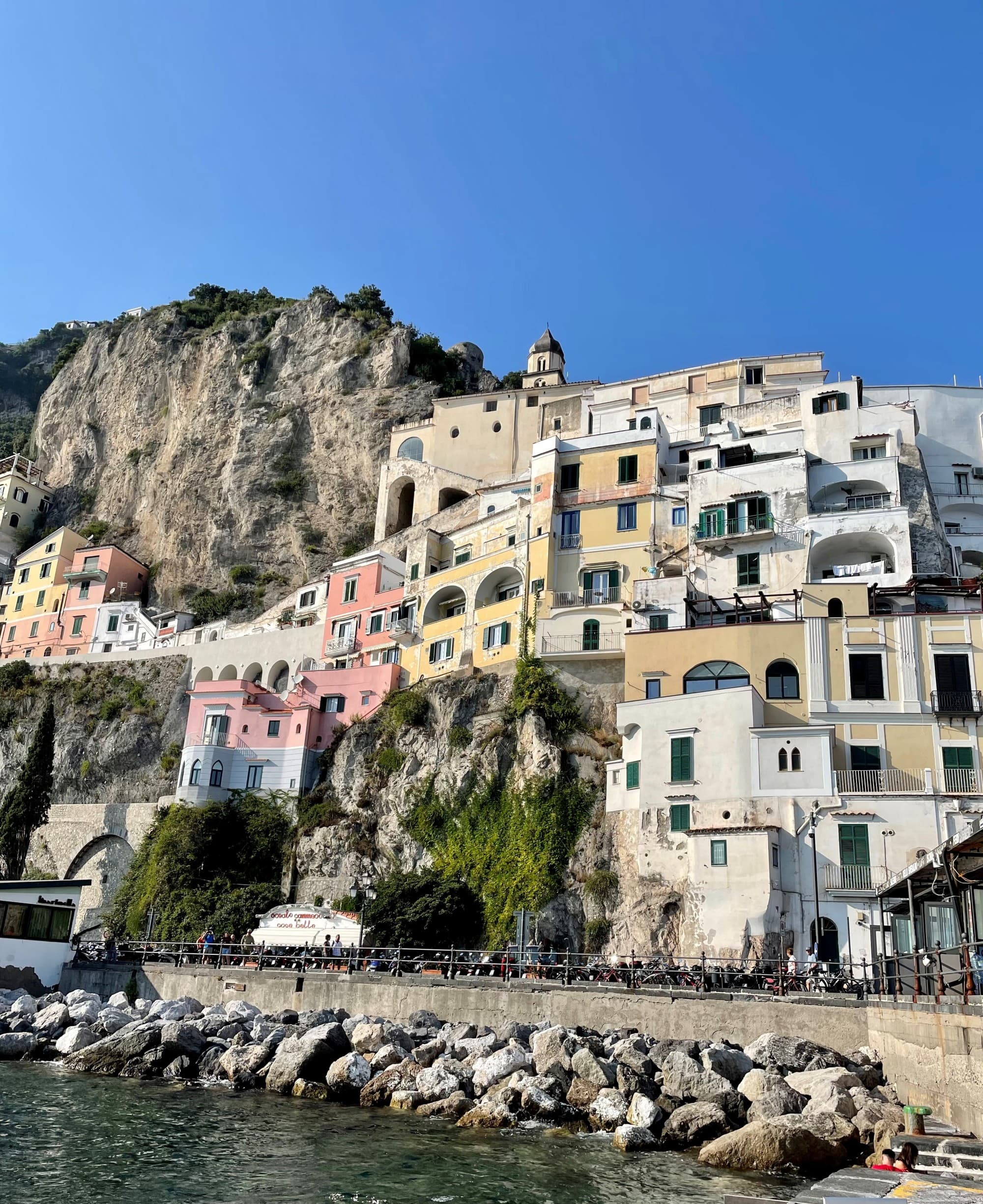 Sea and seaside view