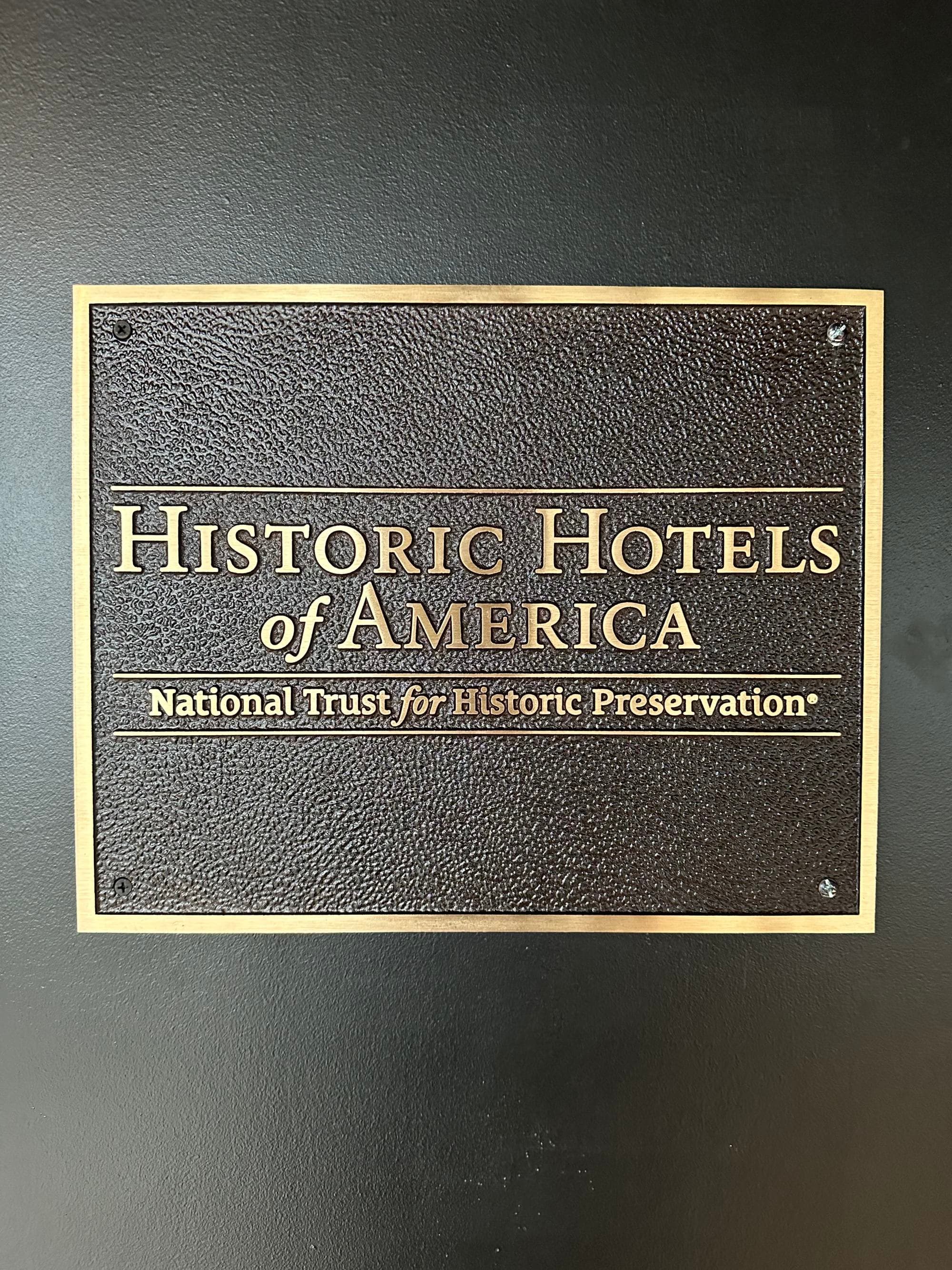 Highlander Historic Hotel Plaque - Brooksie Collins