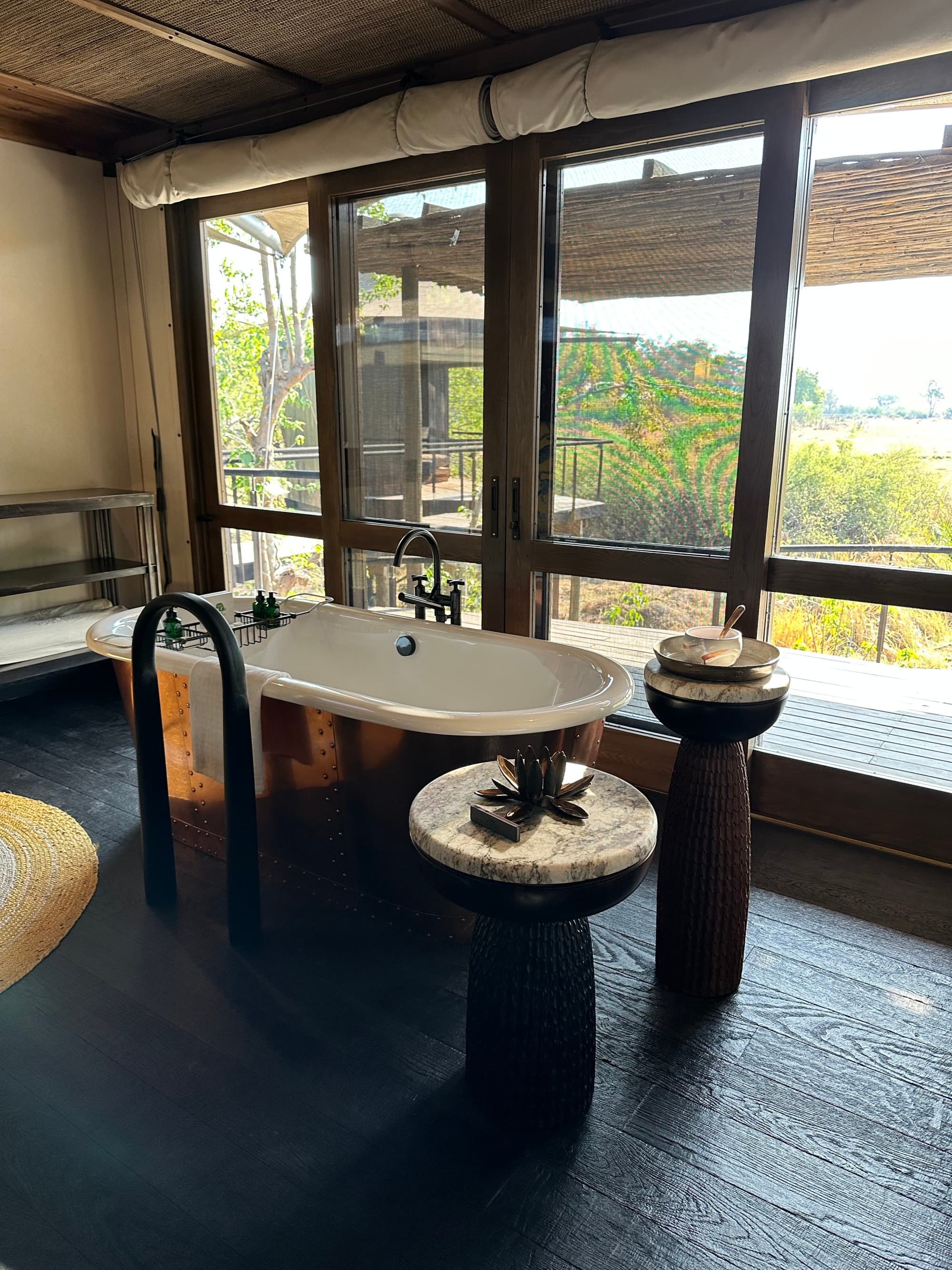 View from the hotel lounge