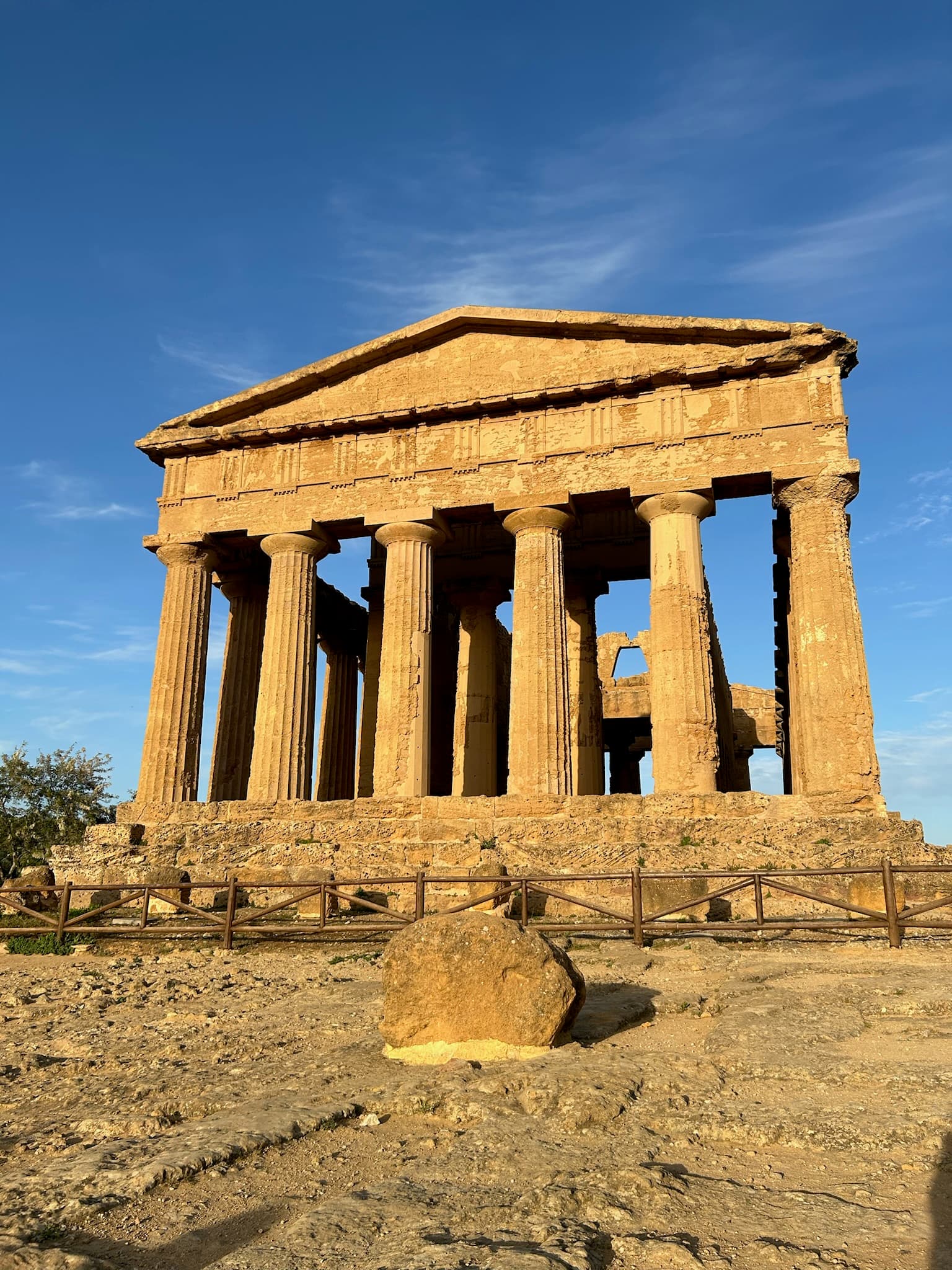 Ancient ruins in Sicily