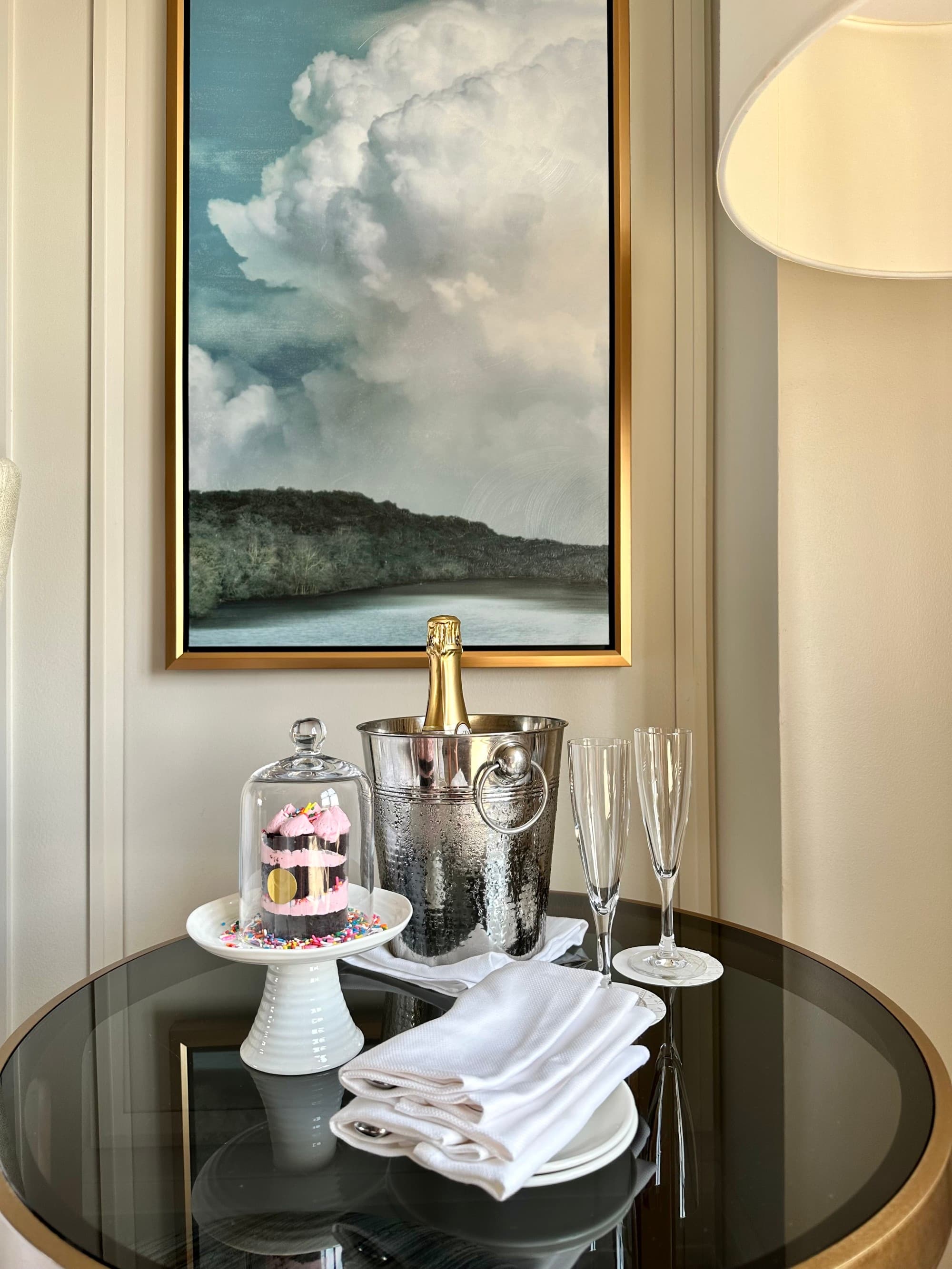 Beautiful art & Display for birthday celebration - Meghan Verne