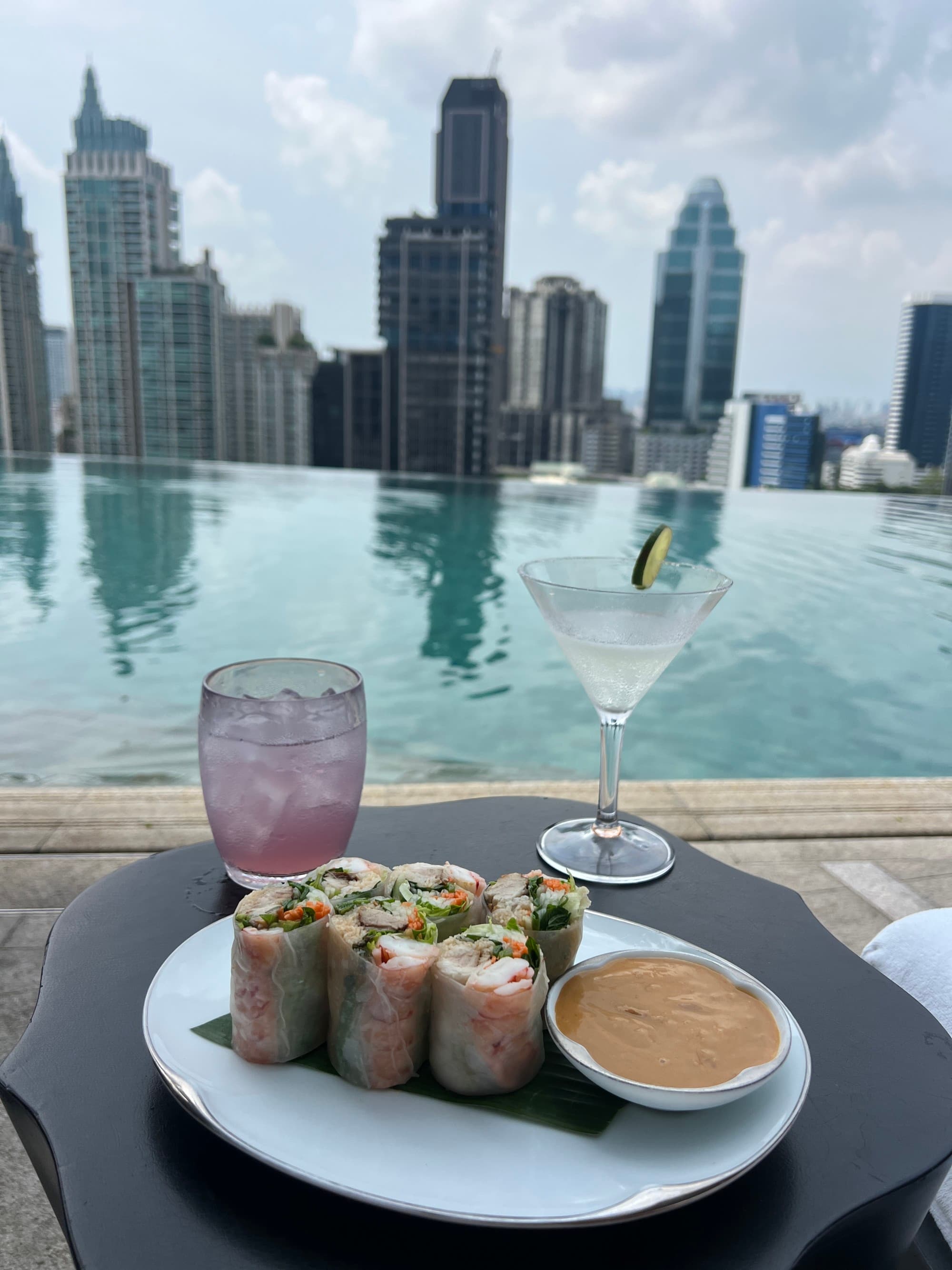 Park Hyatt Bangkok Pool Side Dining - Emily Martin