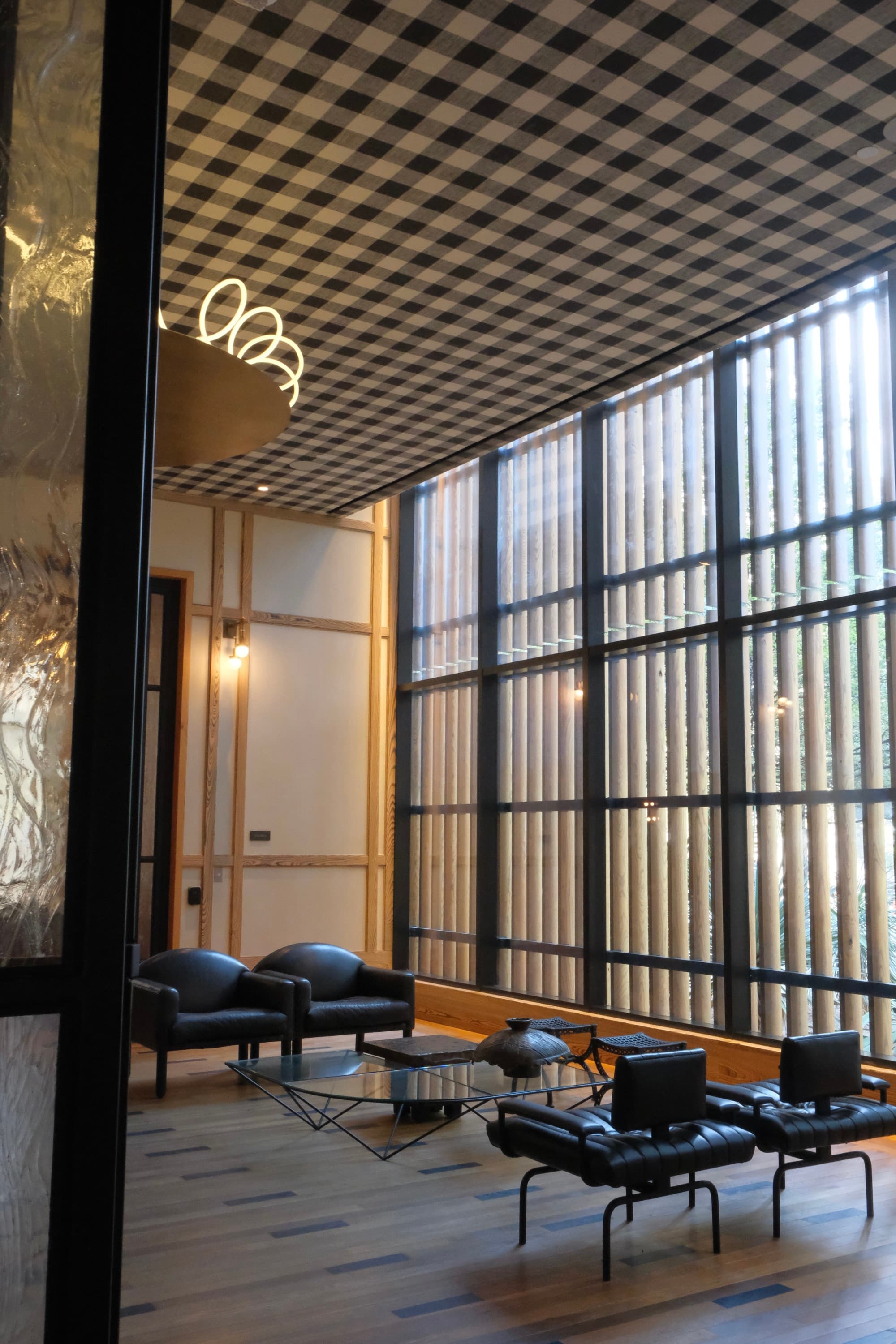 The 24 hour reception desk with the most hospitable, friendly staff on a sunny day.