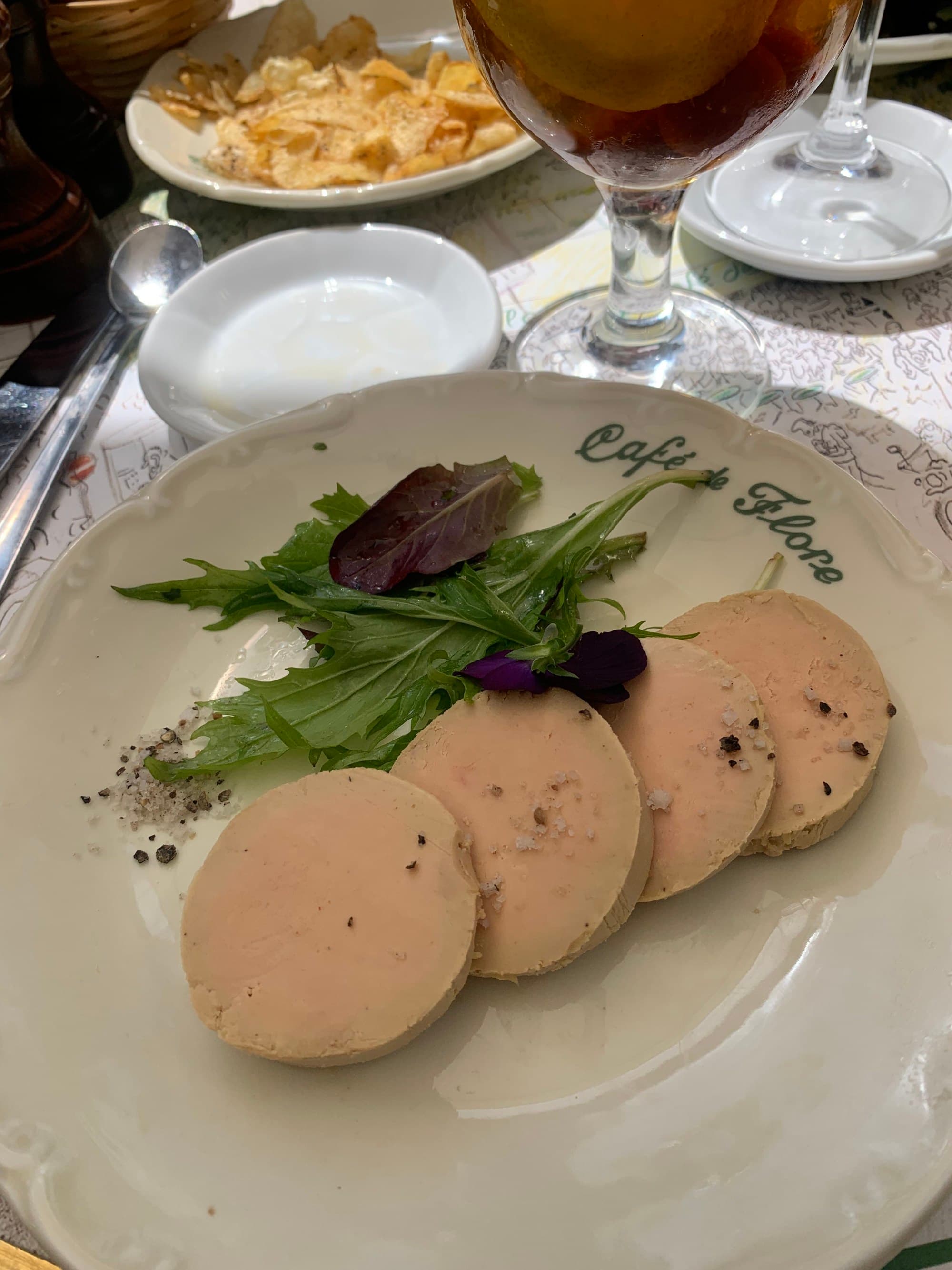 Traditional french cuisine on a plate