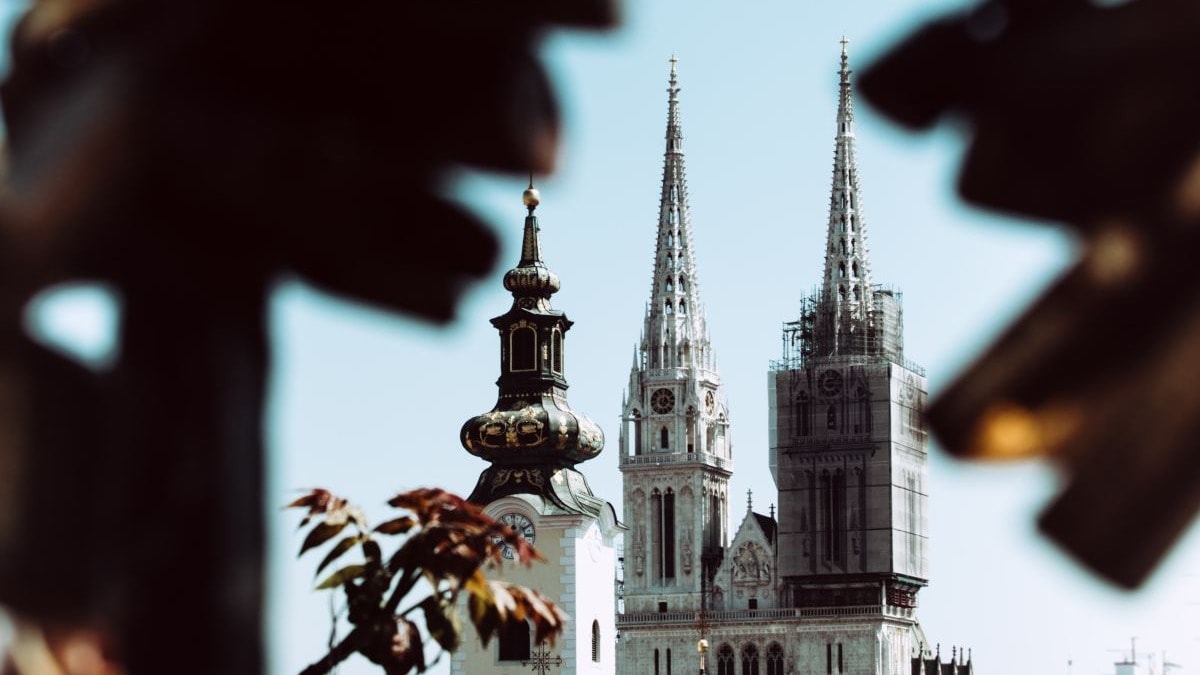 White and brown cathedral