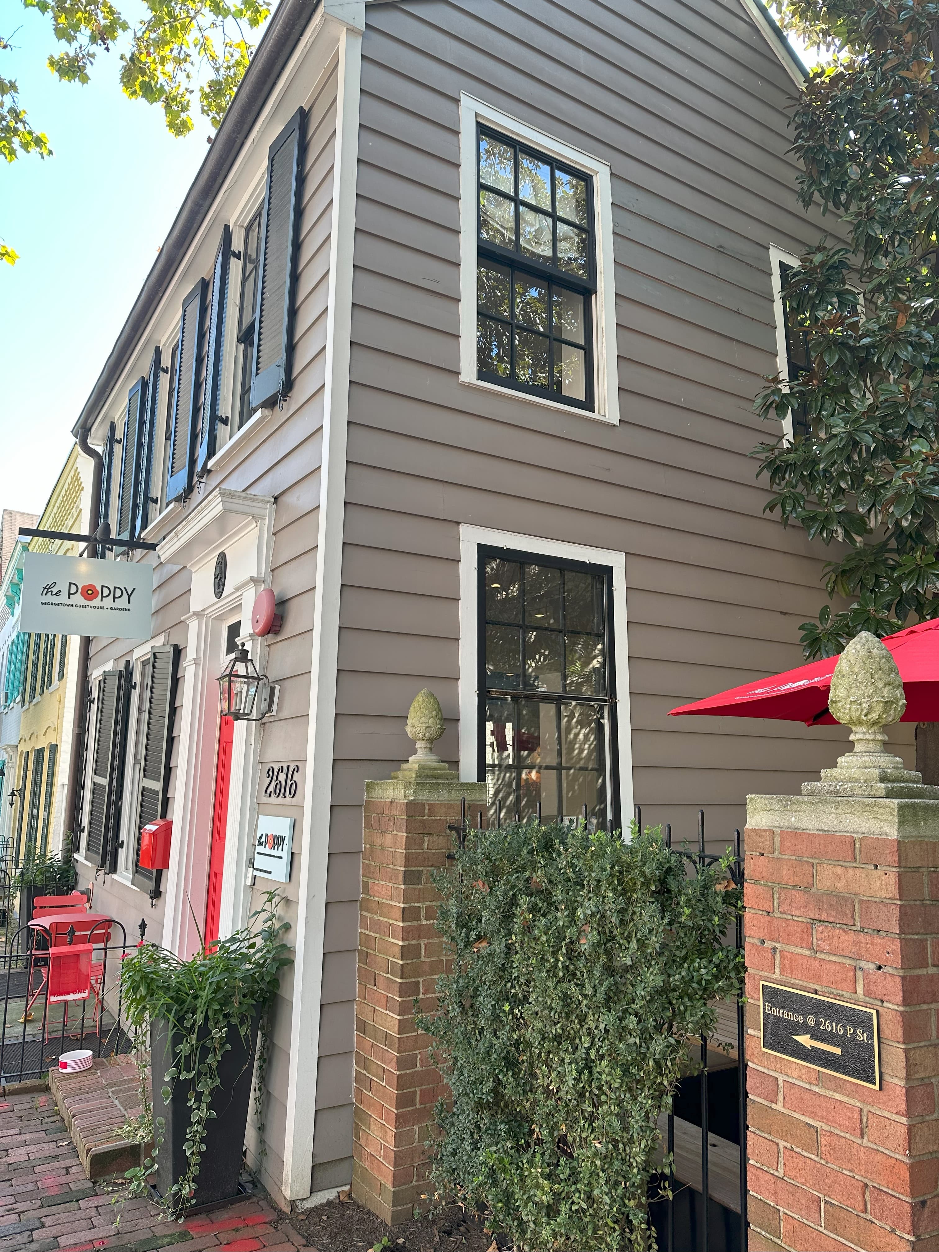 The Poppy front entry