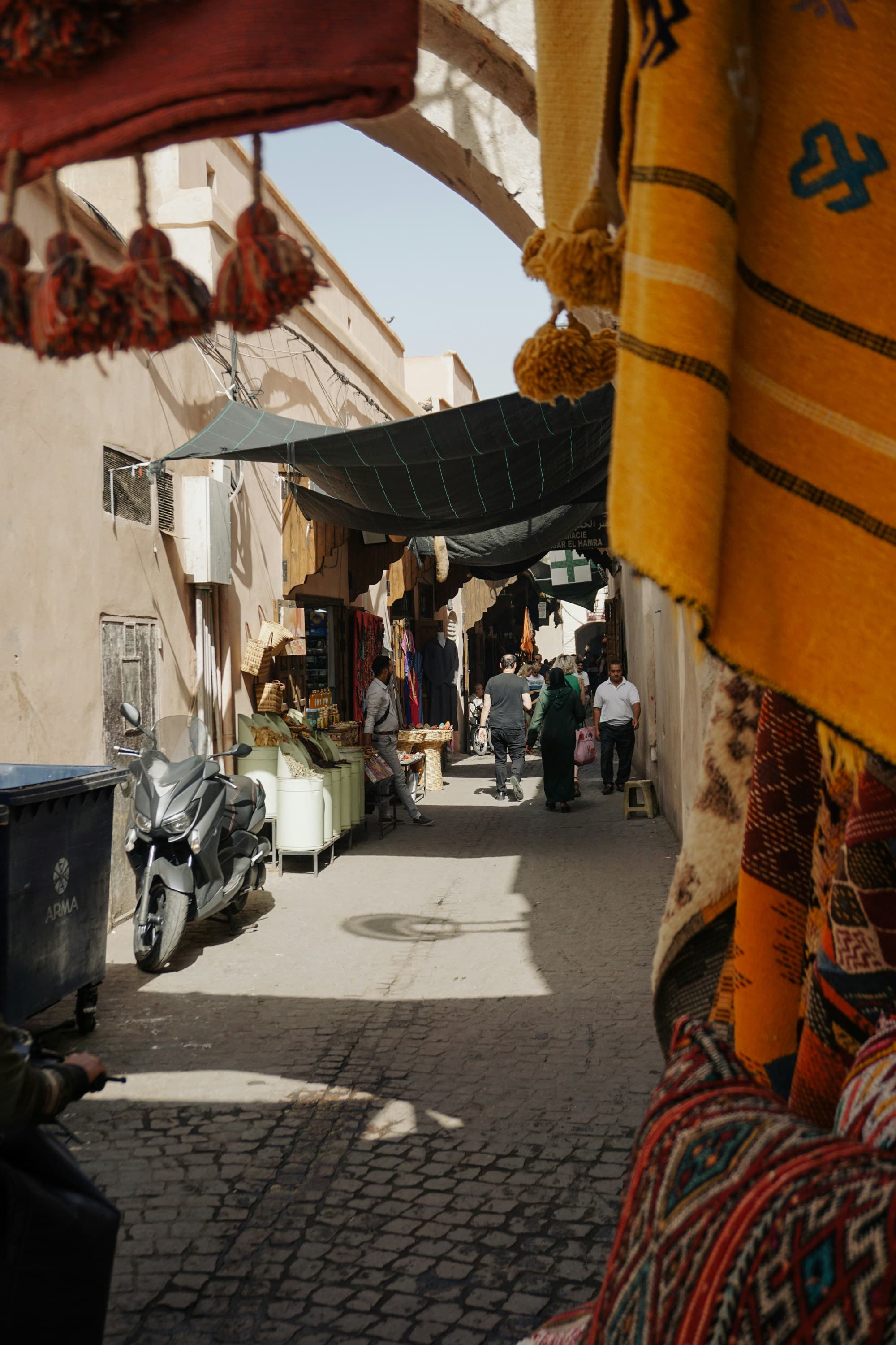 A street market
