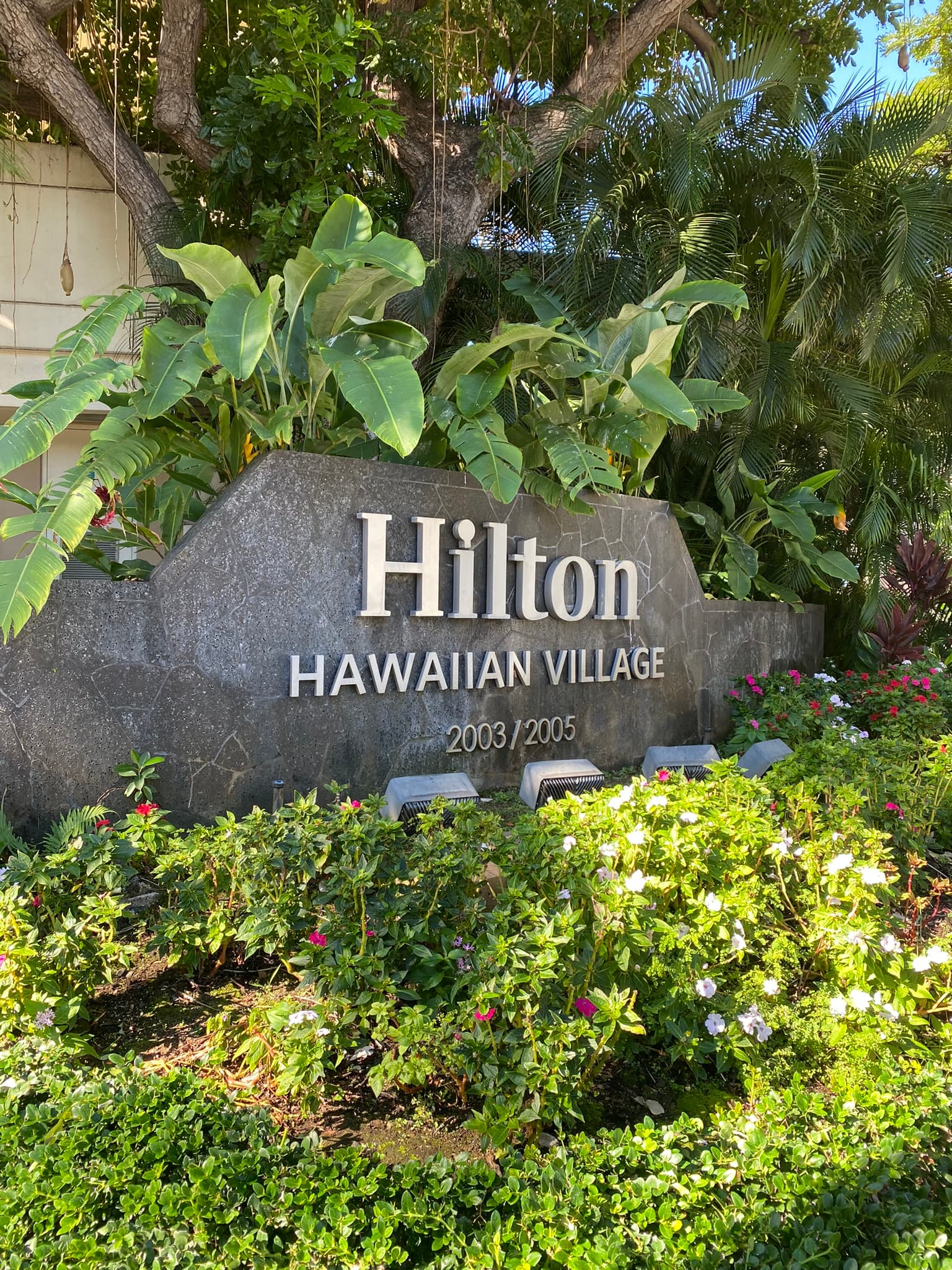 Hawaiian Hilton Village Entrance - Erica Myers