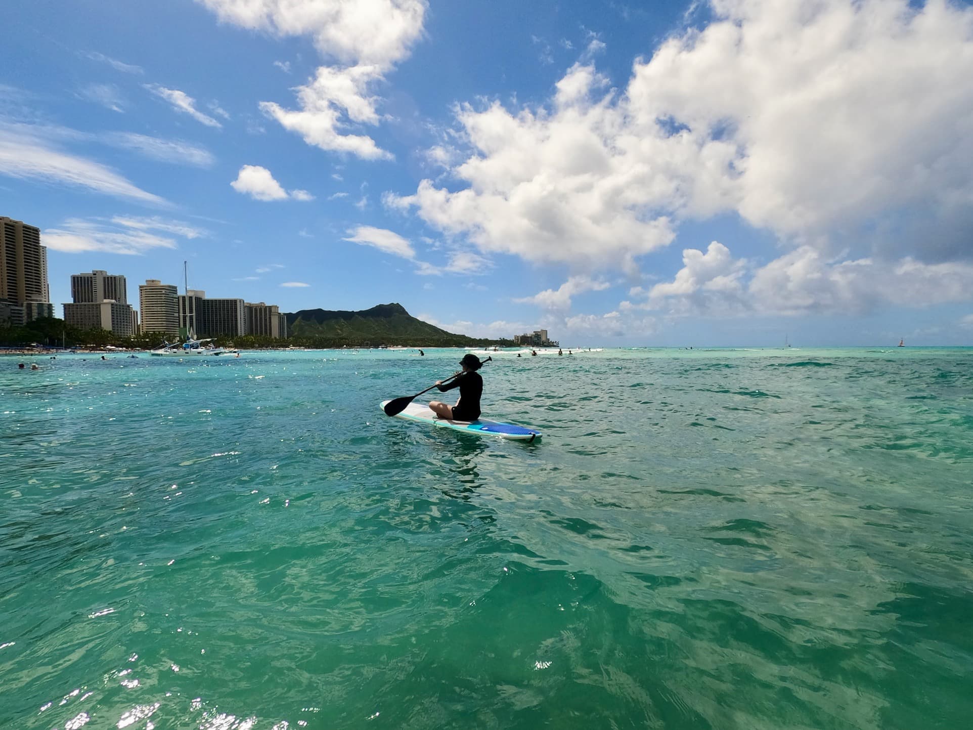 Sea and seaside view