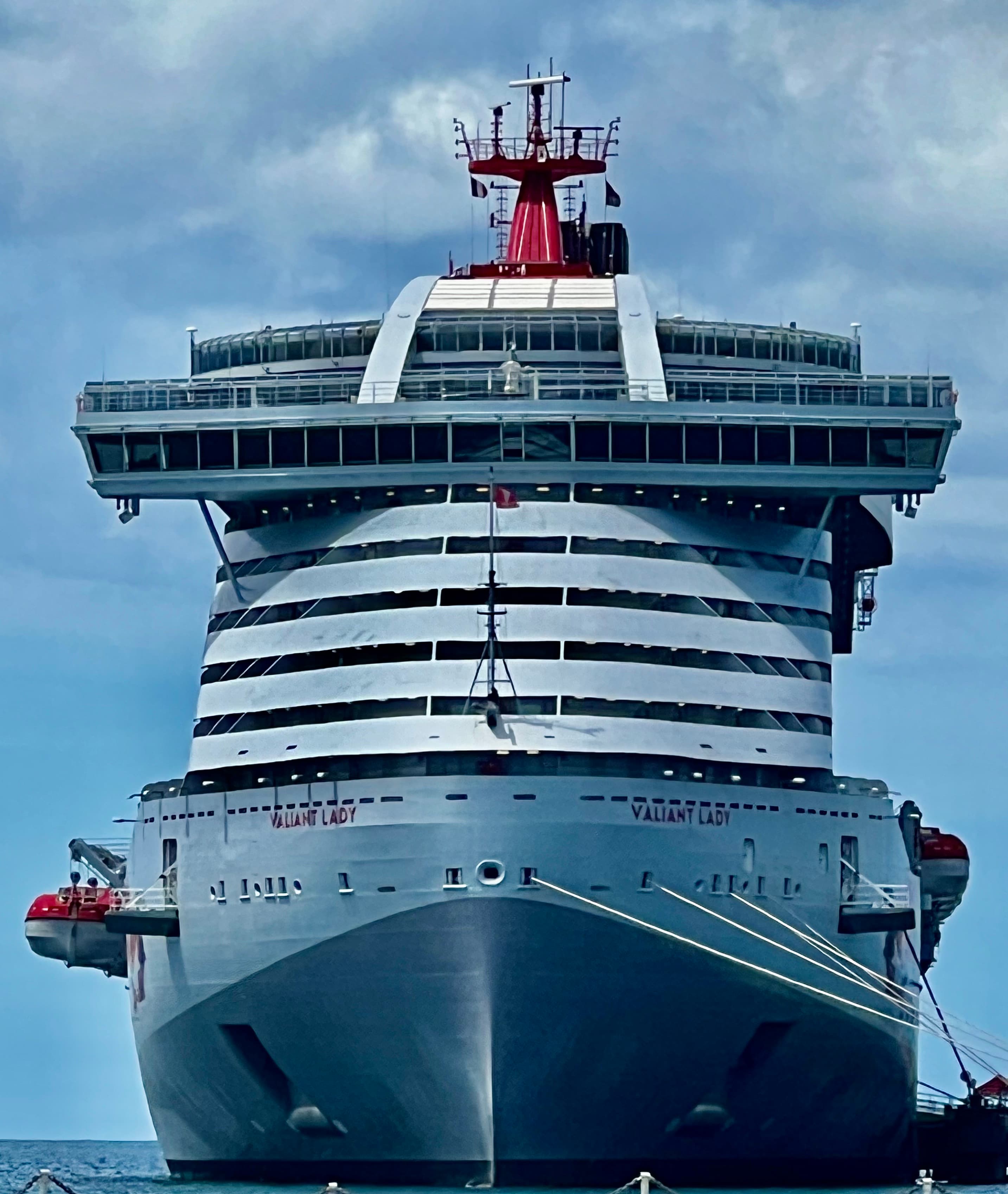 The Valiant Lady cruise ship