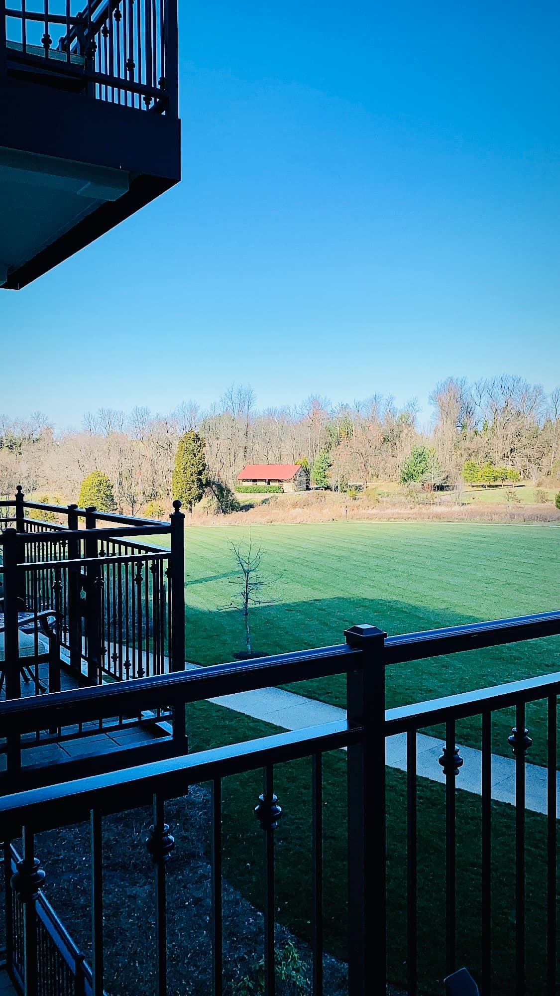 View of the lawns from balcony - Shrinal Patel