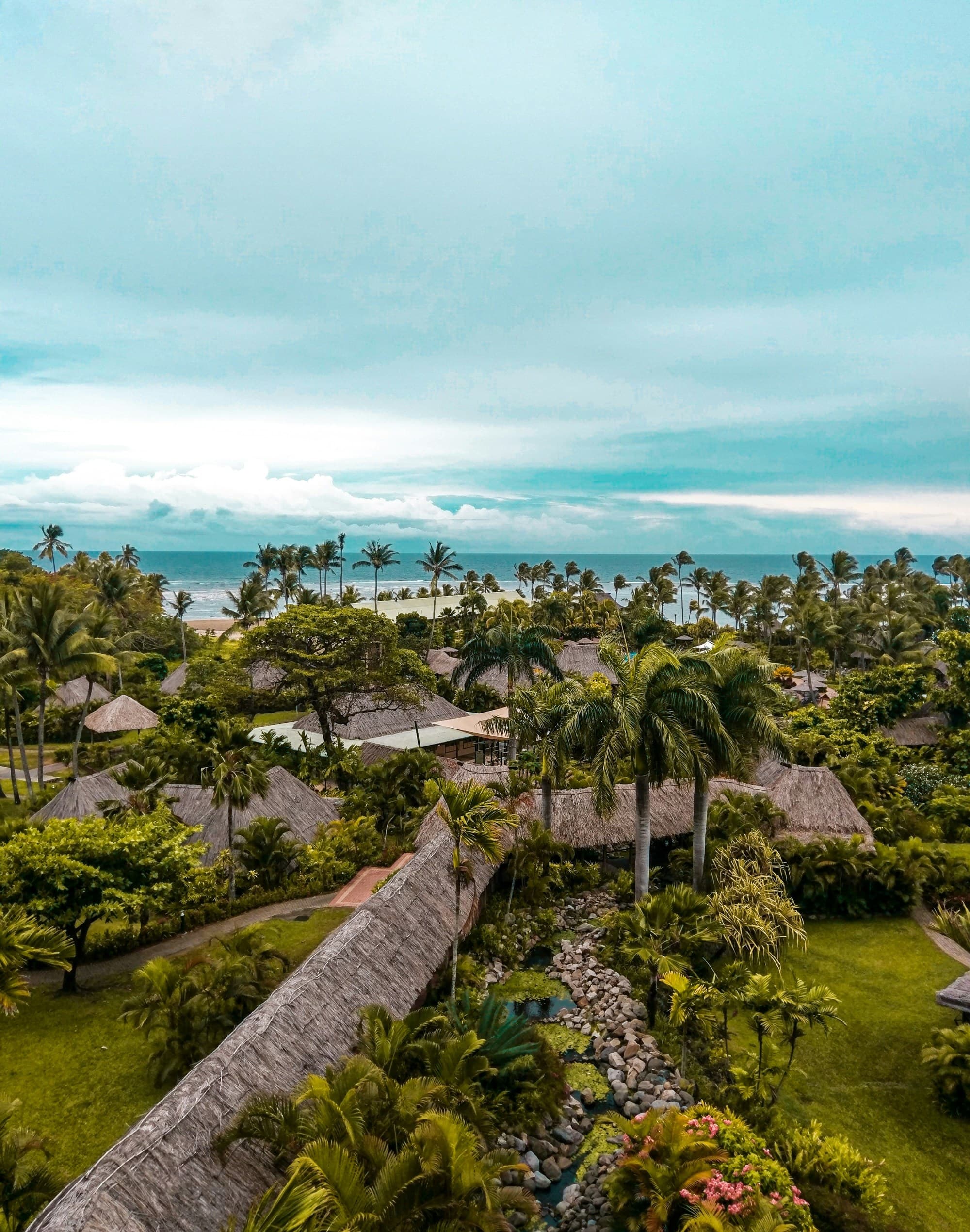 View of a resort at the seaside