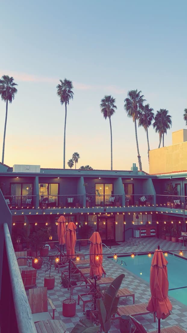 Sunrise Views from the room balcony