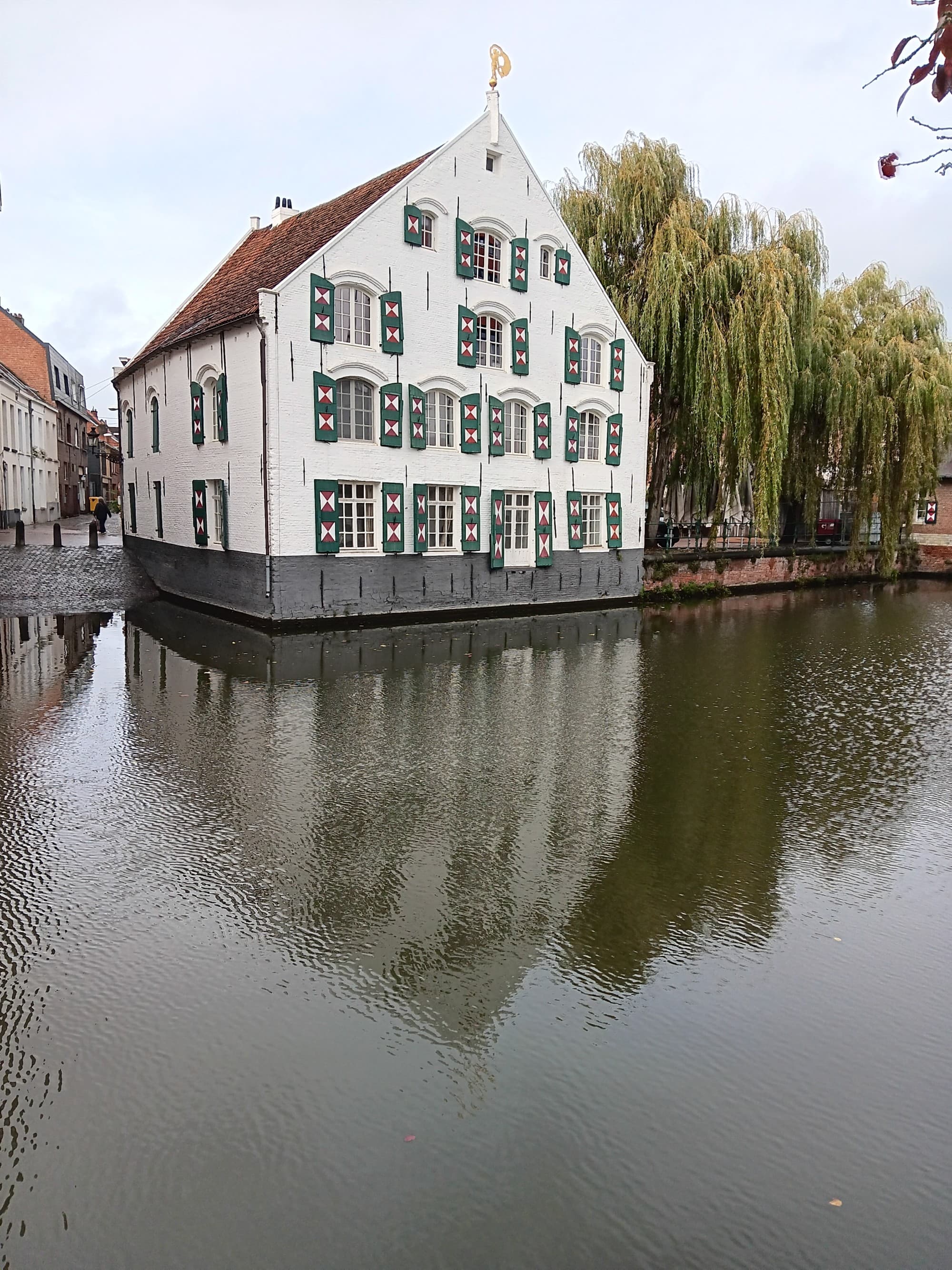 House by the canal side