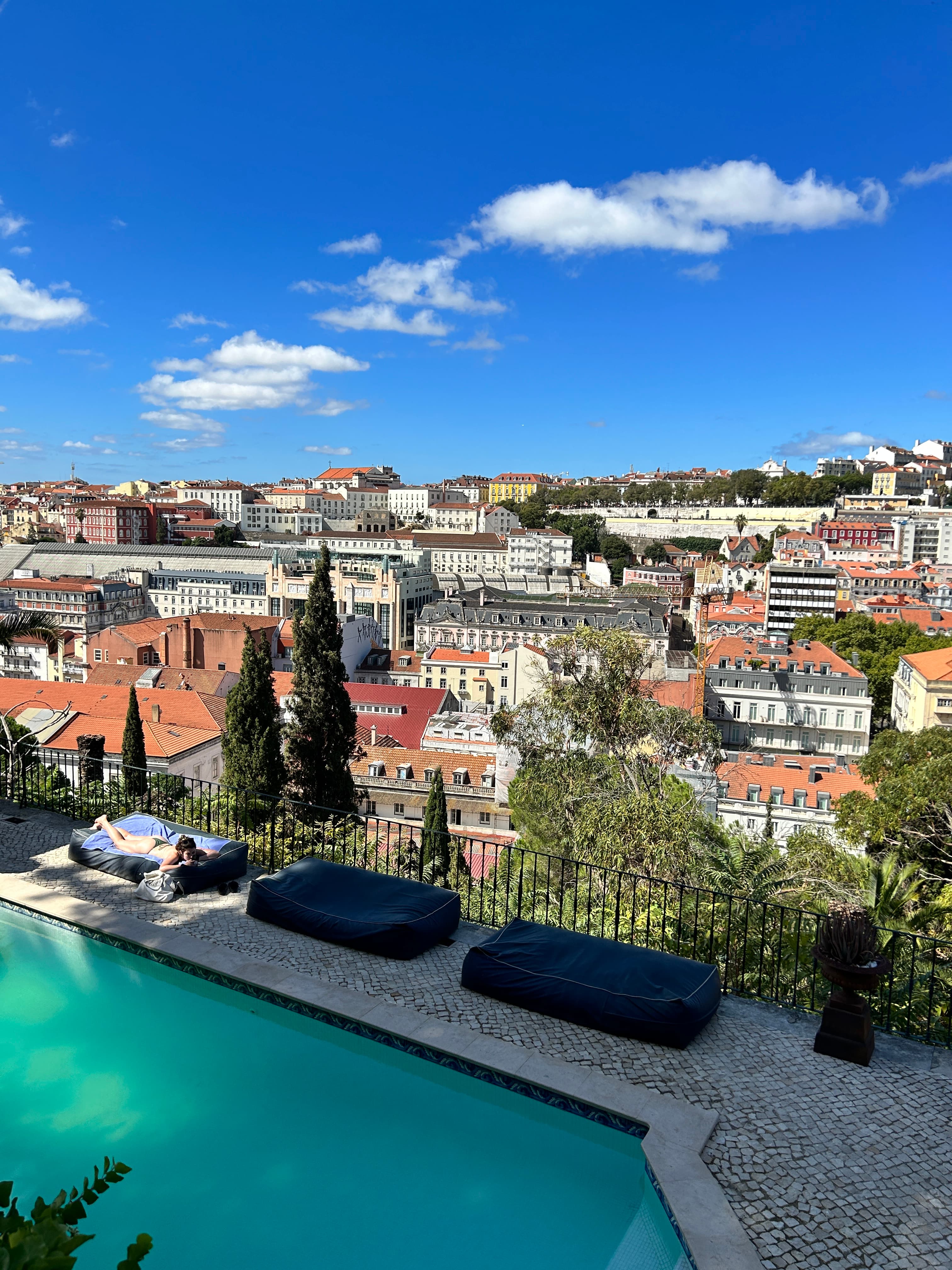 View of the pool