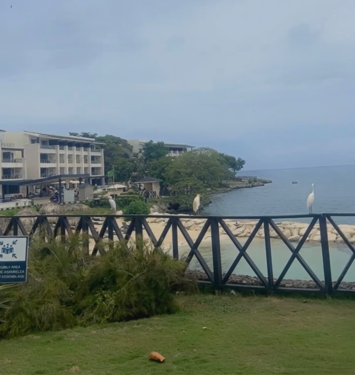 Sea and seaside view