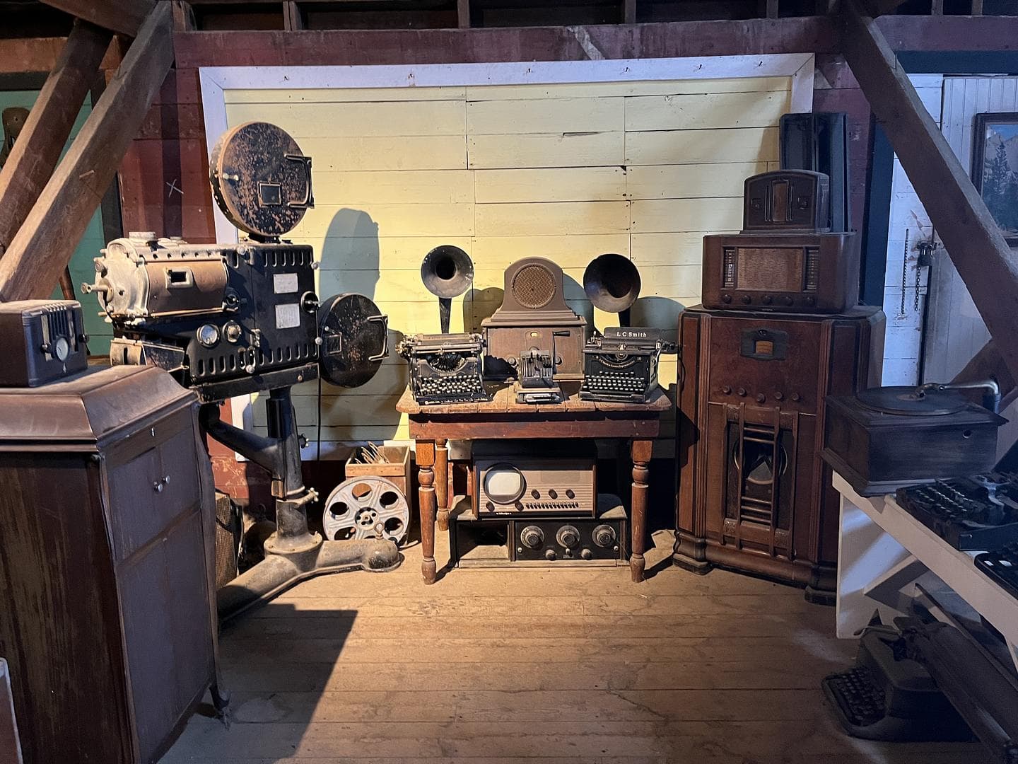 Fantastic Barn Museum on the property