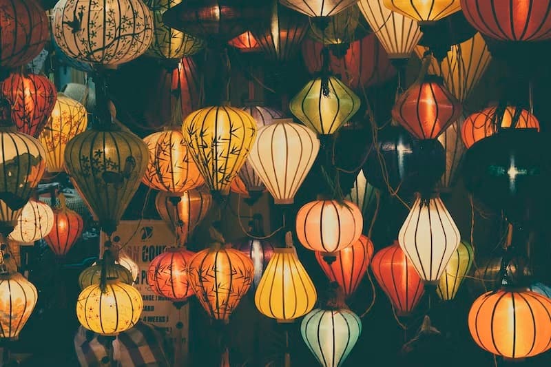 colorful lanterns