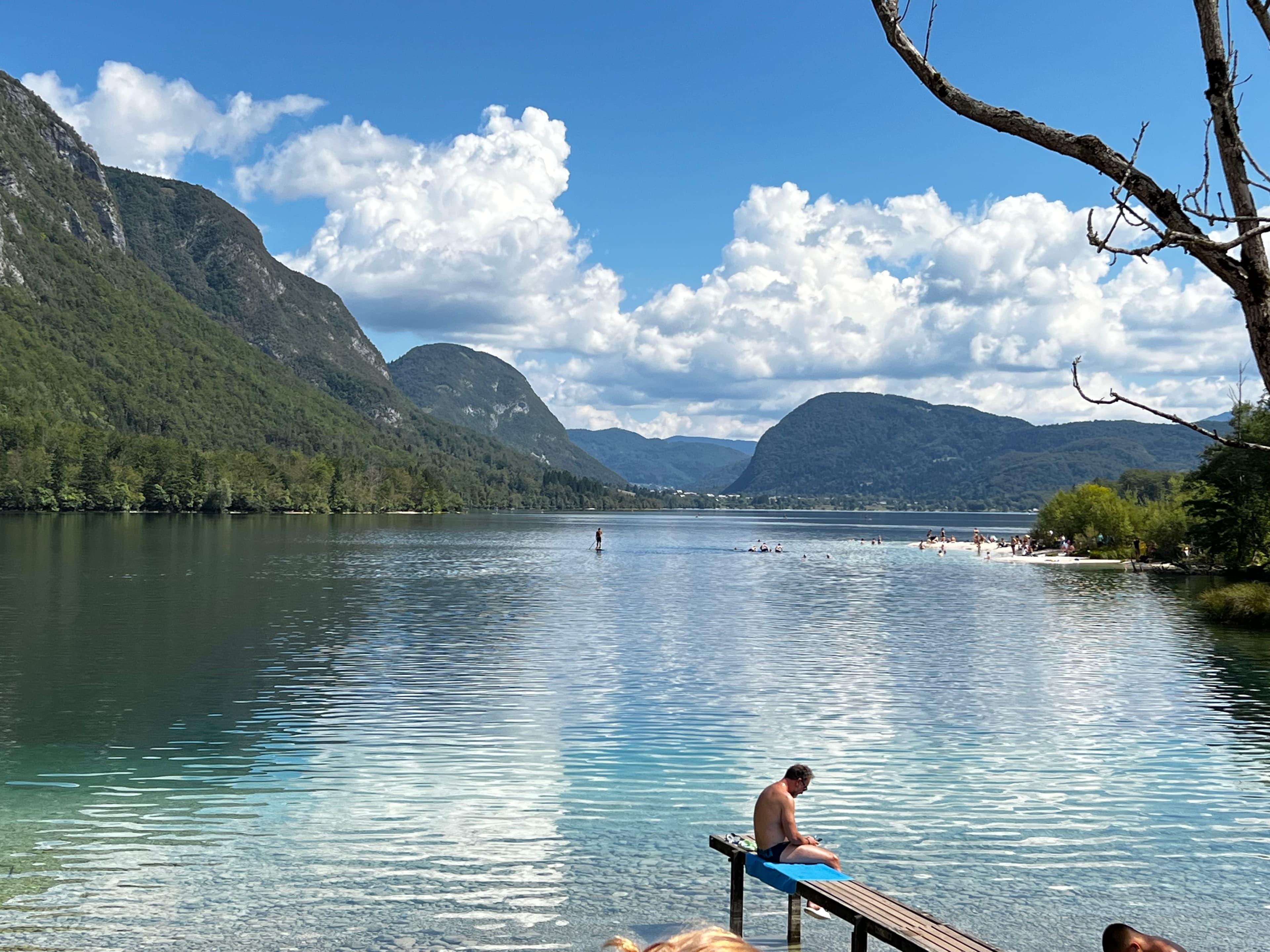 Sea and mountain view