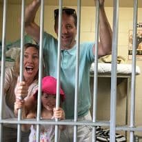 Posing for a family photo