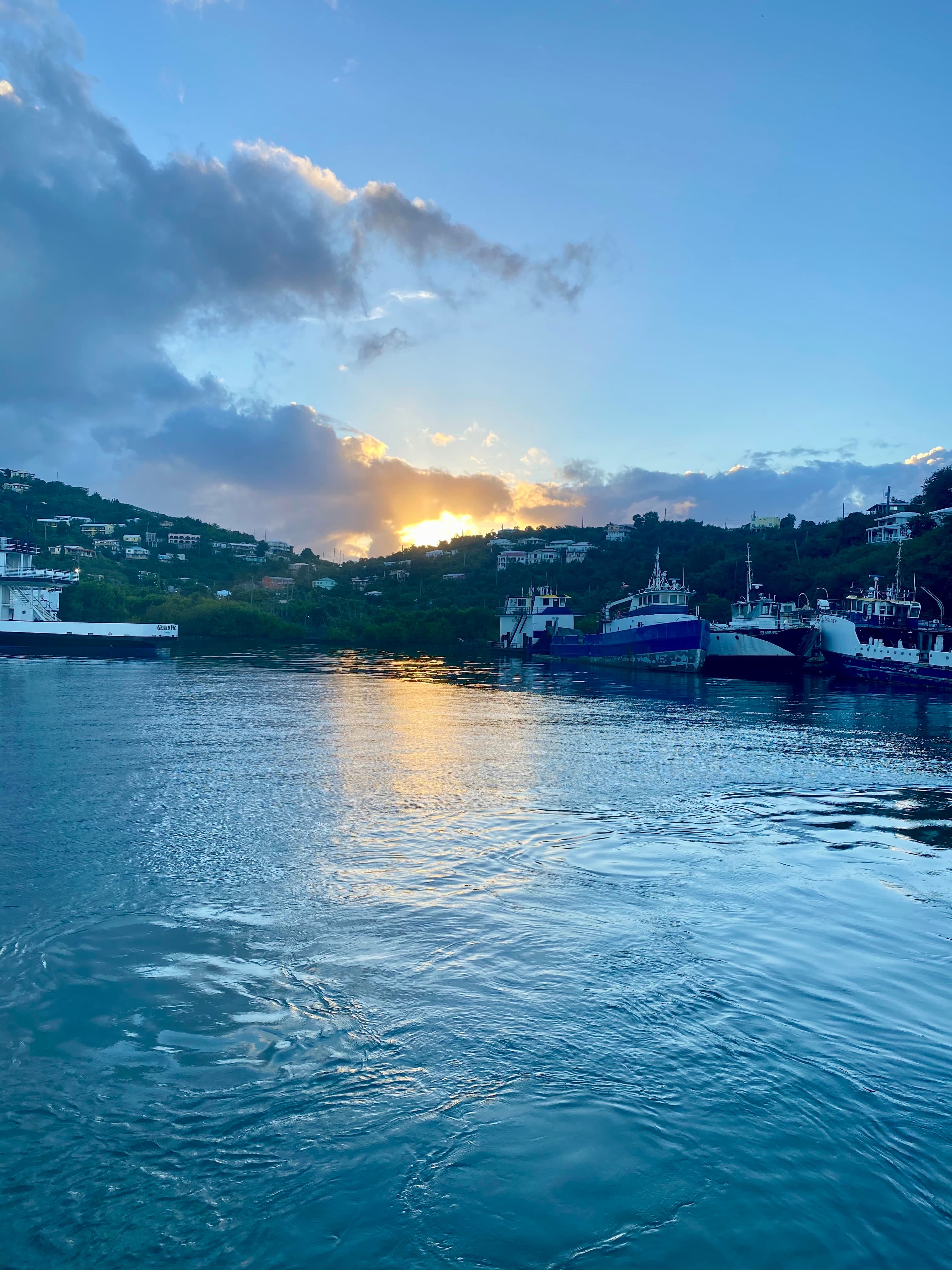 Beautiful view of sunset