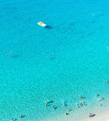 Beautiful view of beach