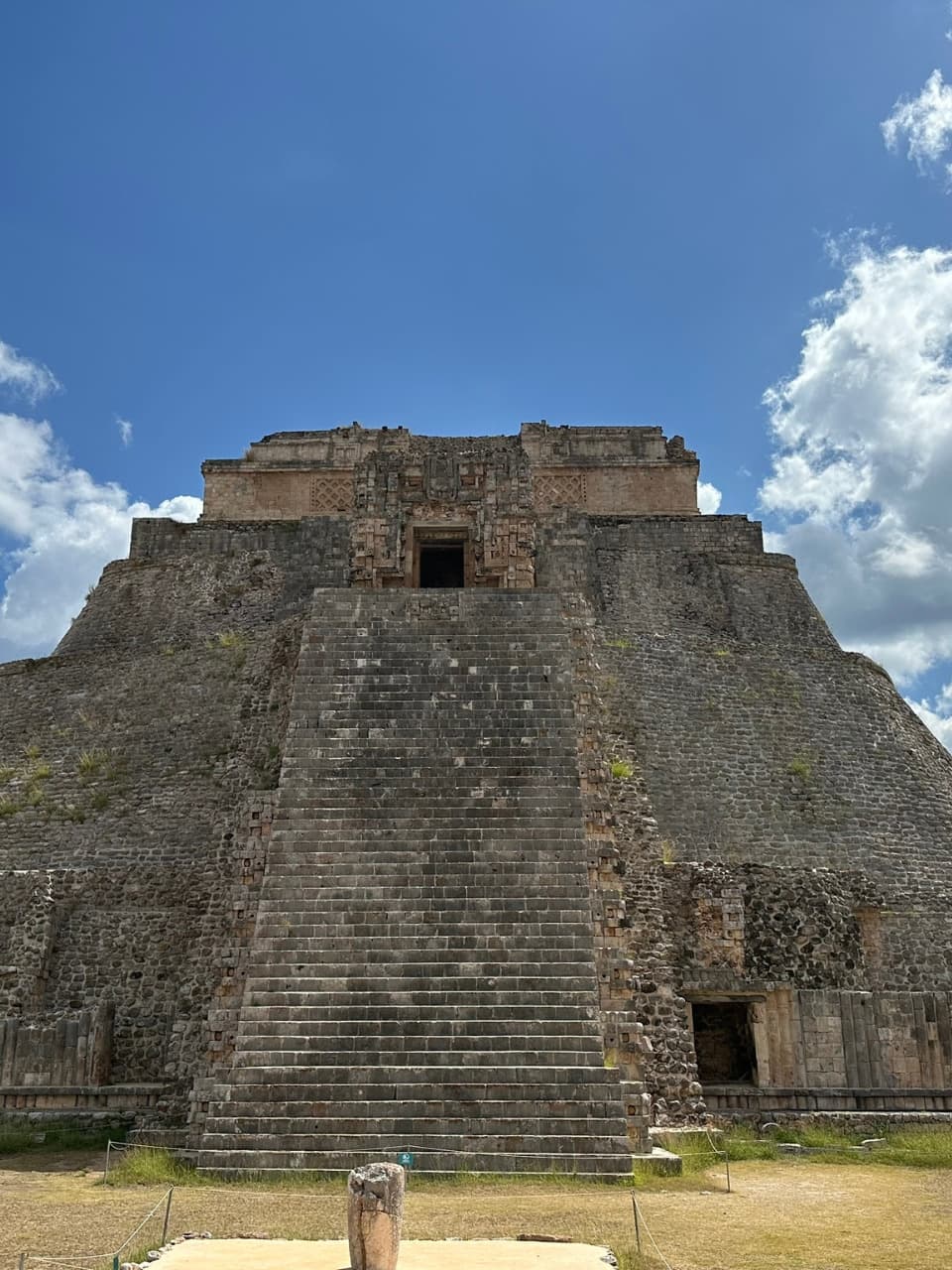 Beautiful view of Piramide del Adivino