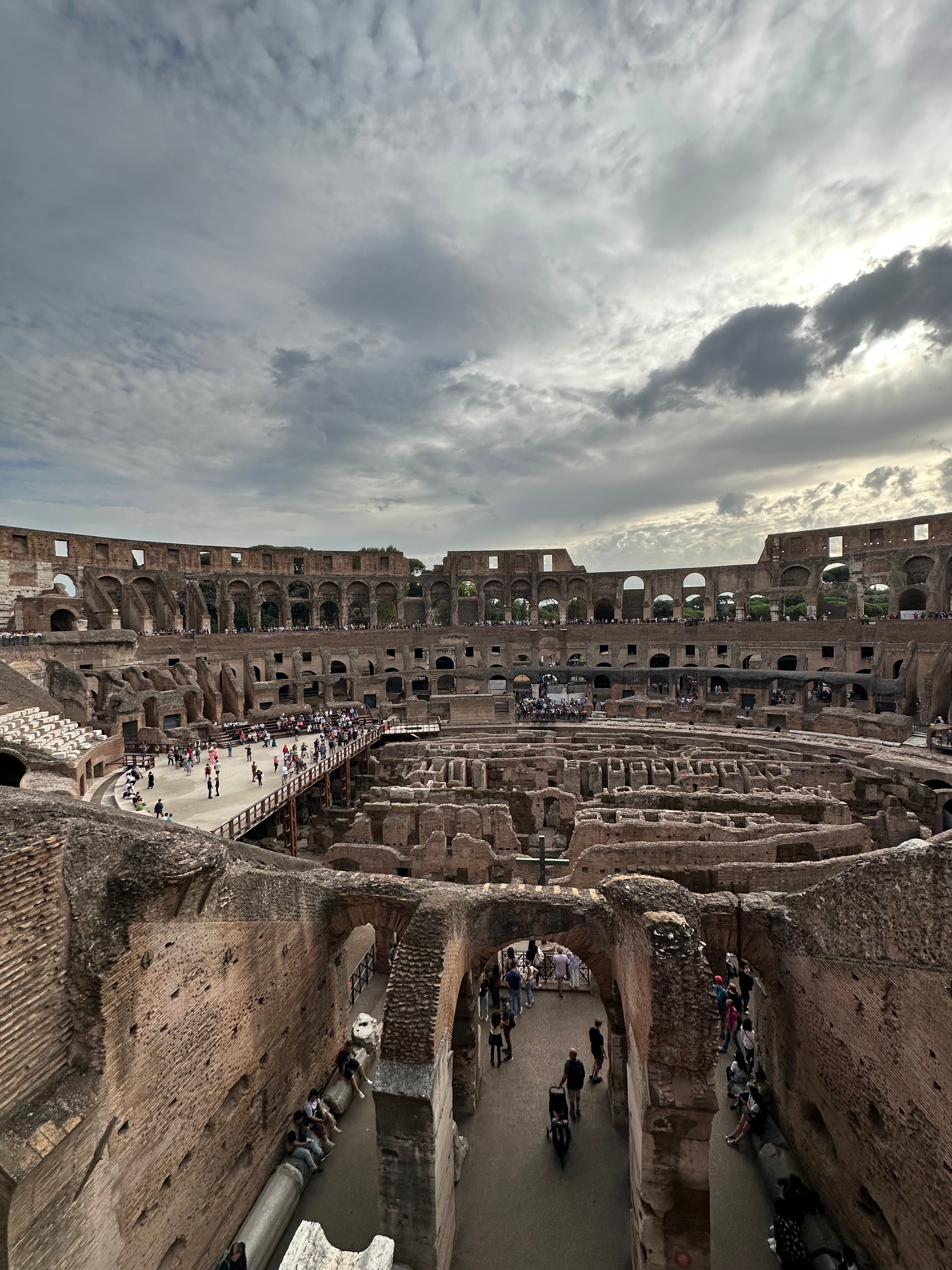 View of the Colosseum