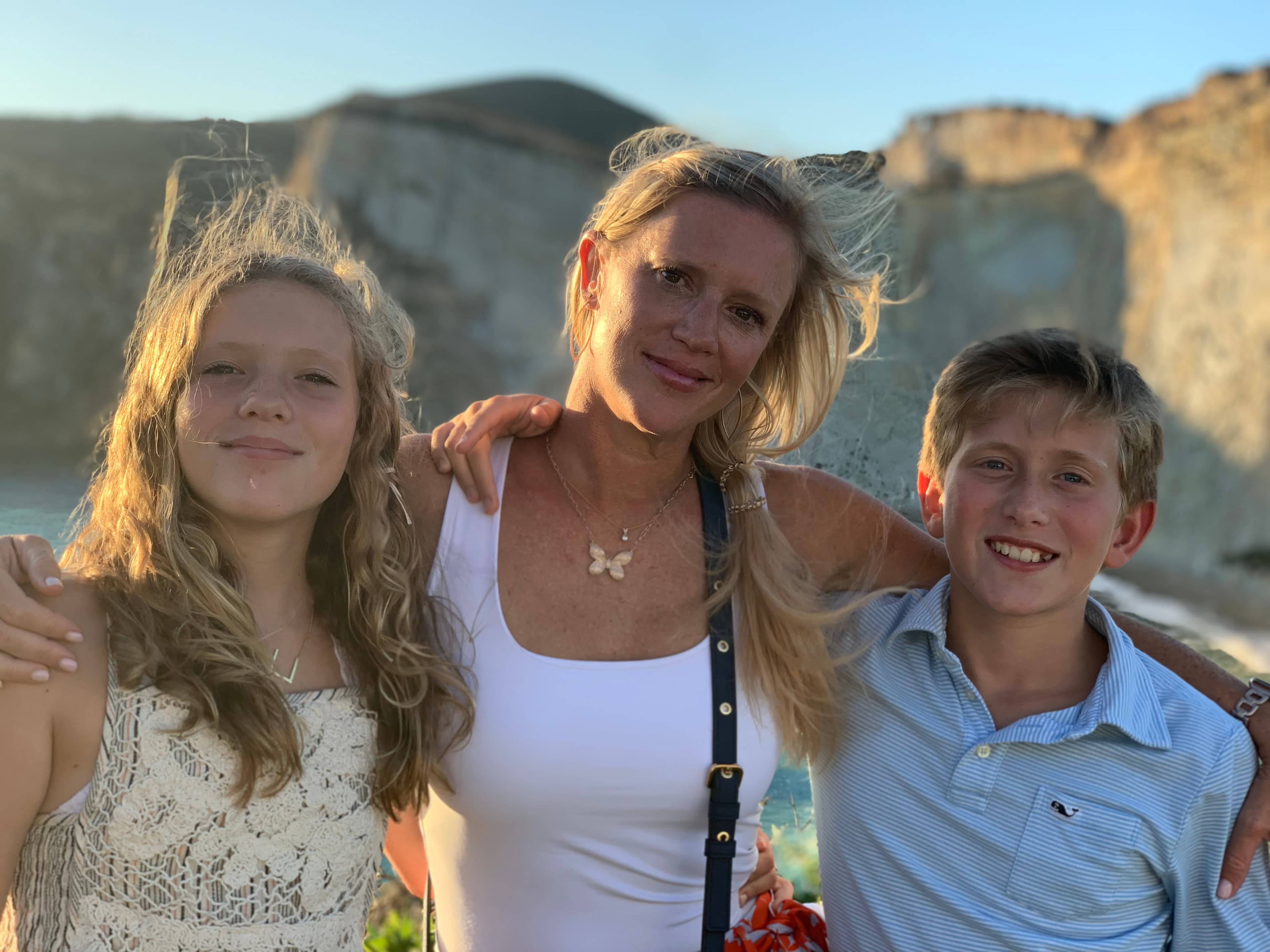 Picture of Jenny with kids