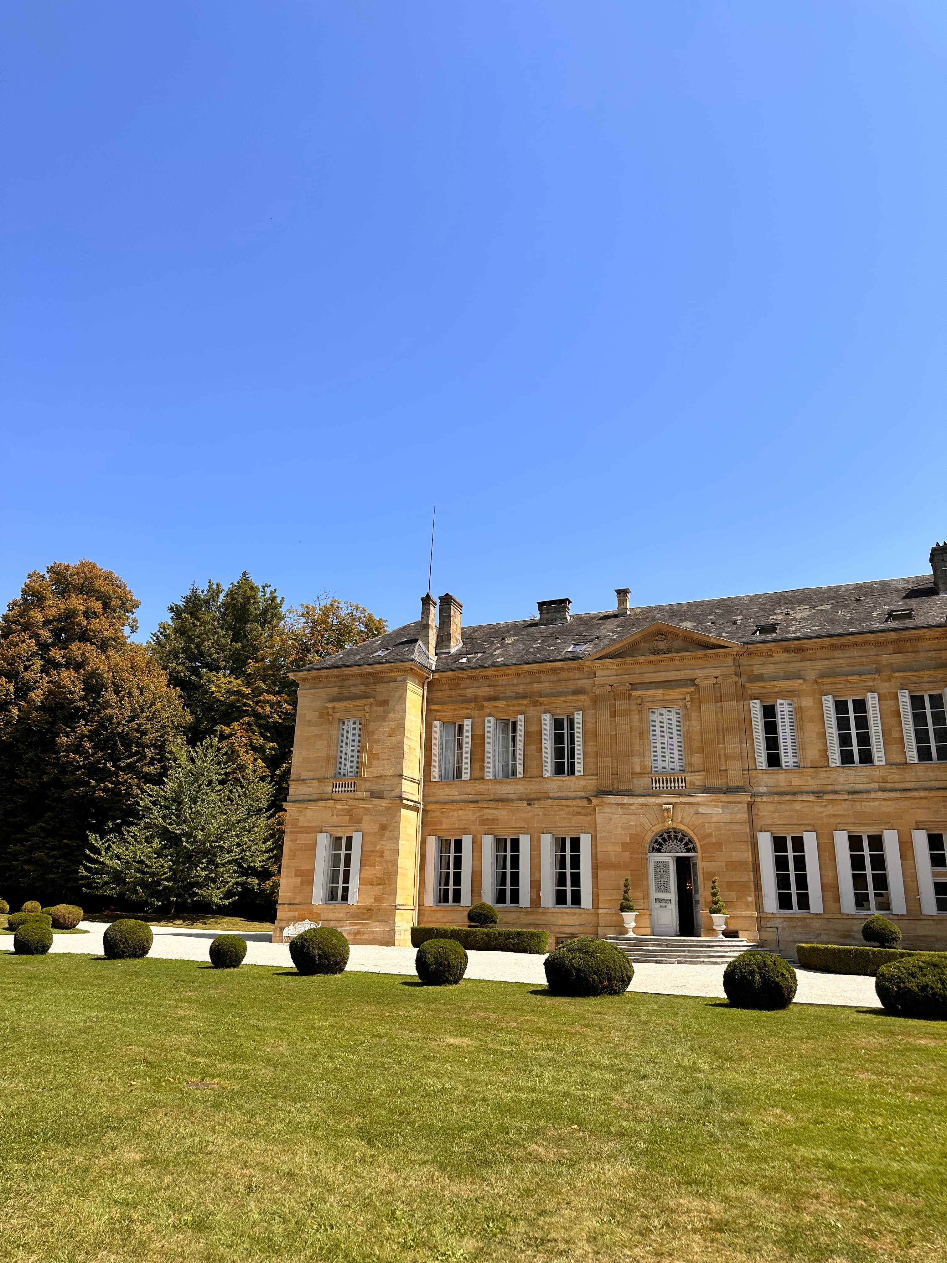 View of Chateau La Durantie