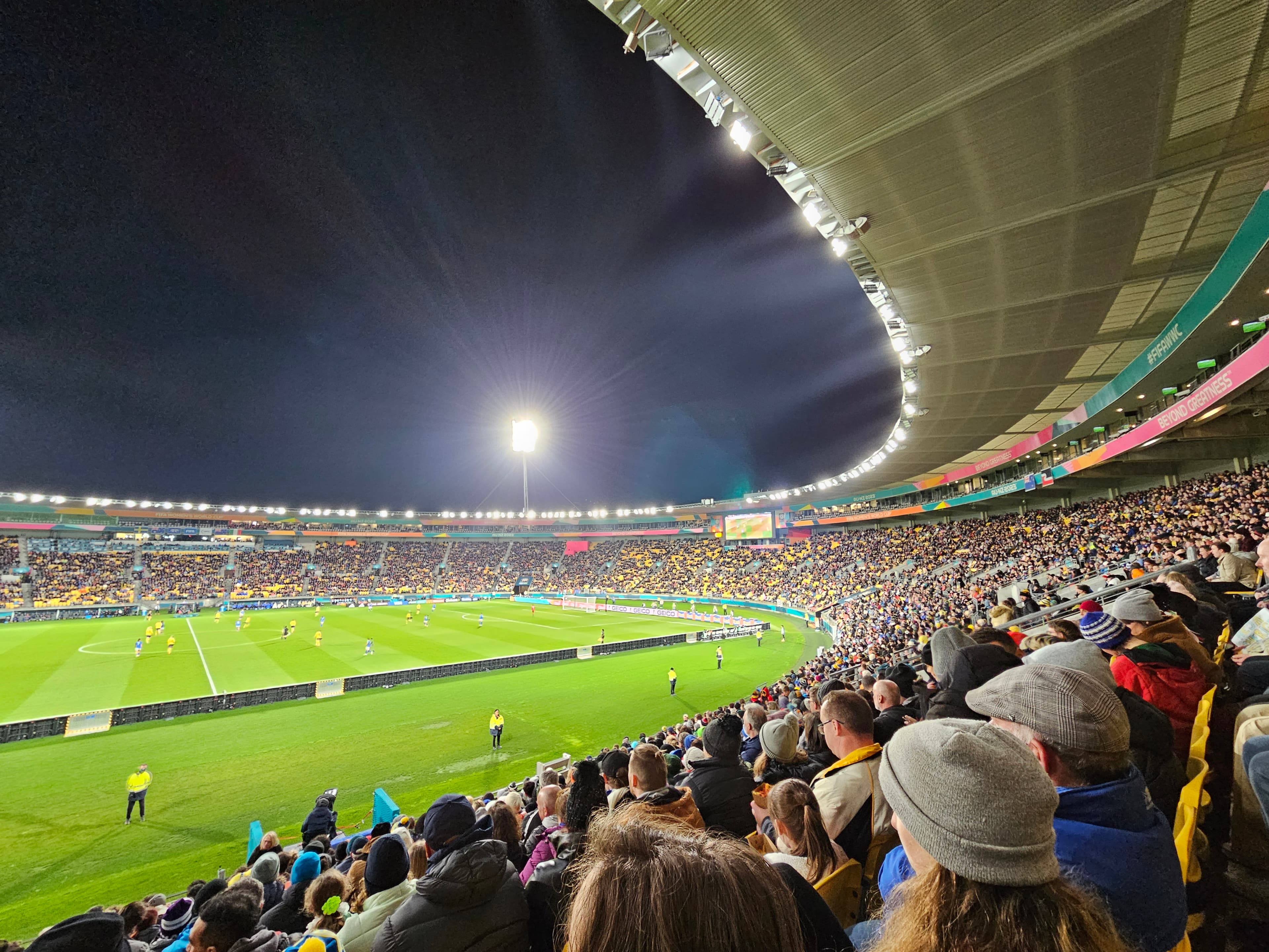 View of stadium