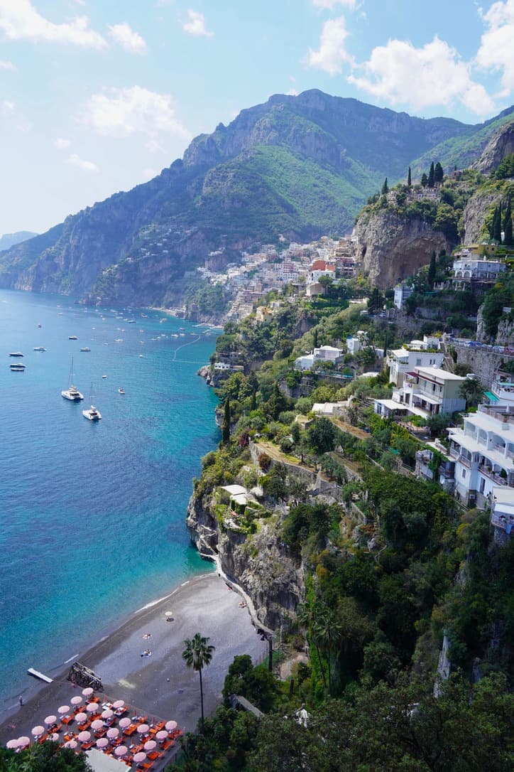 Beautiful view of Arienzo Beach