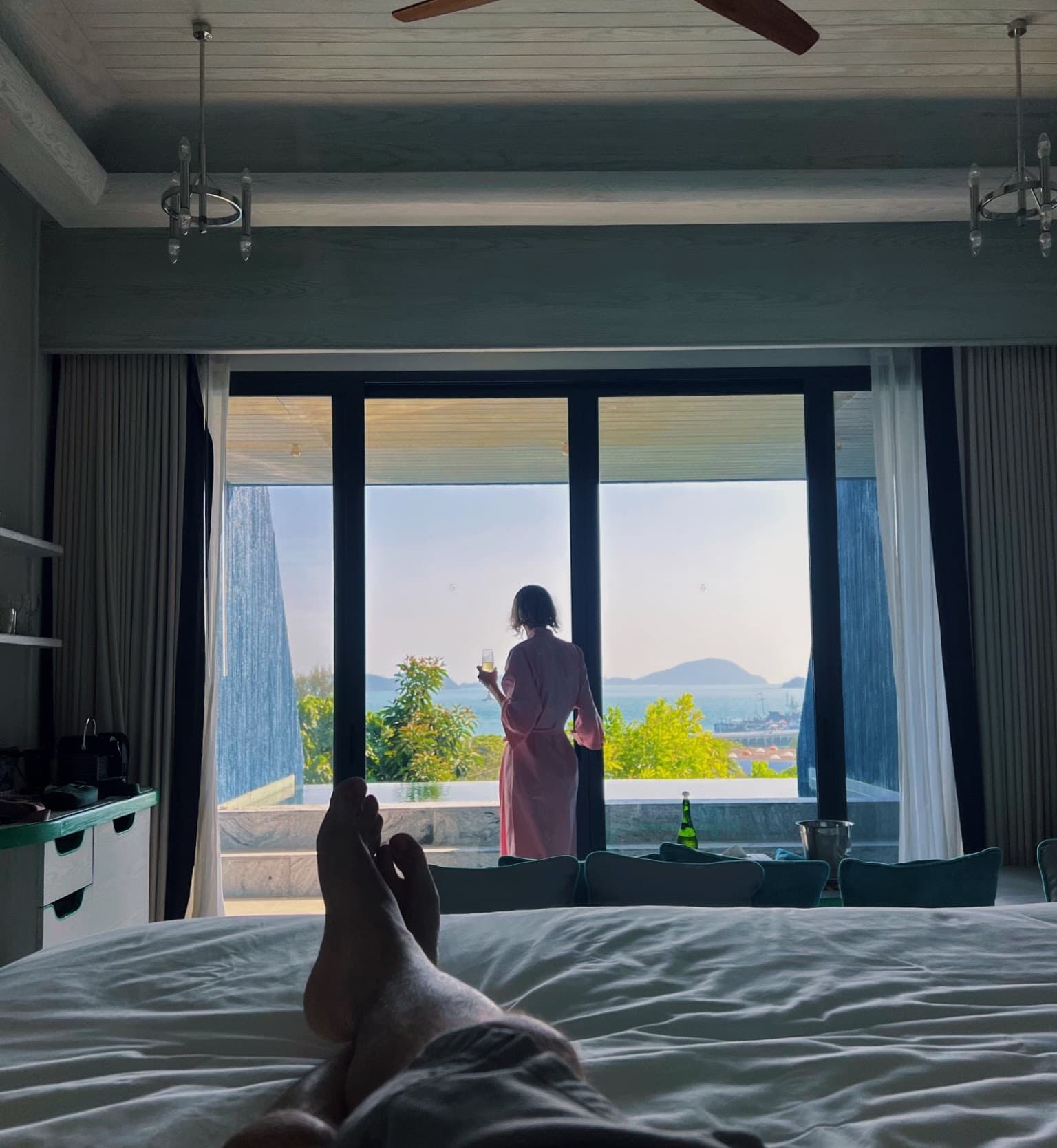 View from the hotel window