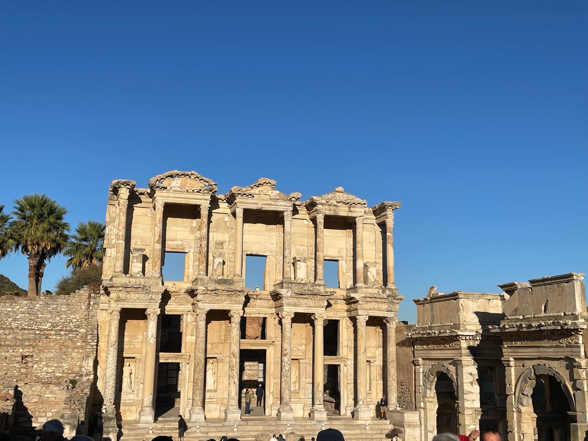 View of the Library of Celsus