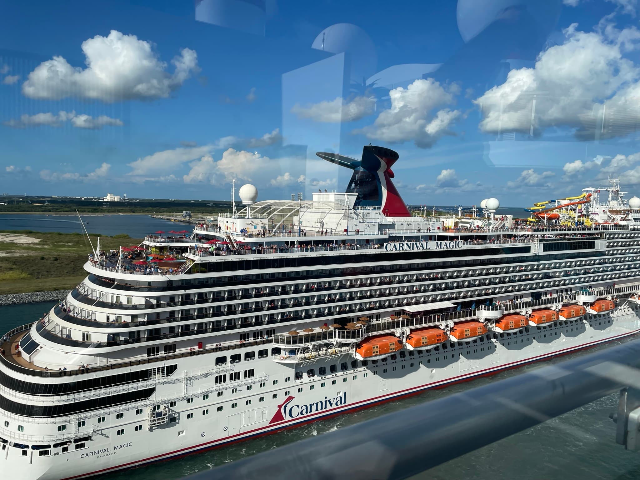 View of a Carnival Cruise