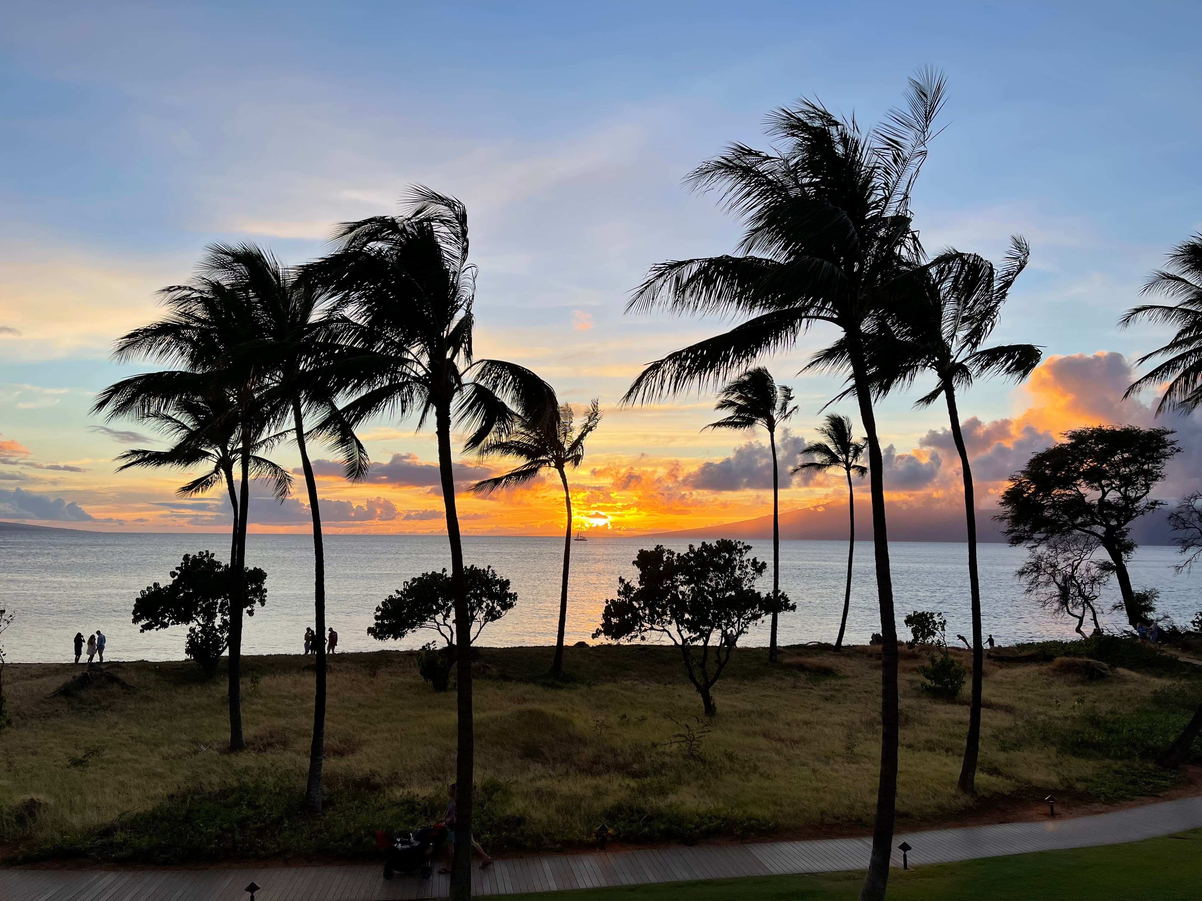 Beautiful view of sunset