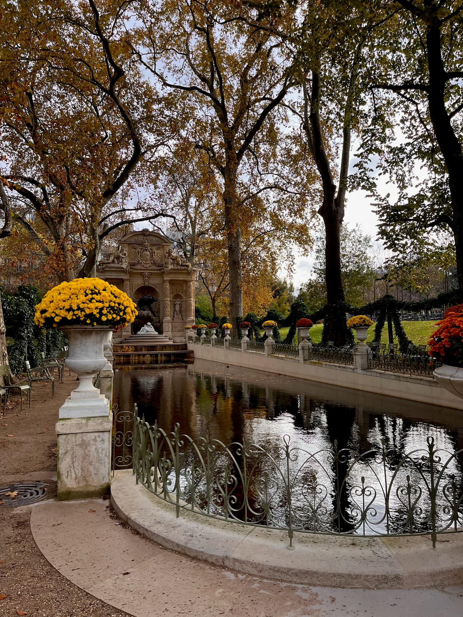 Beautiful view of a garden
