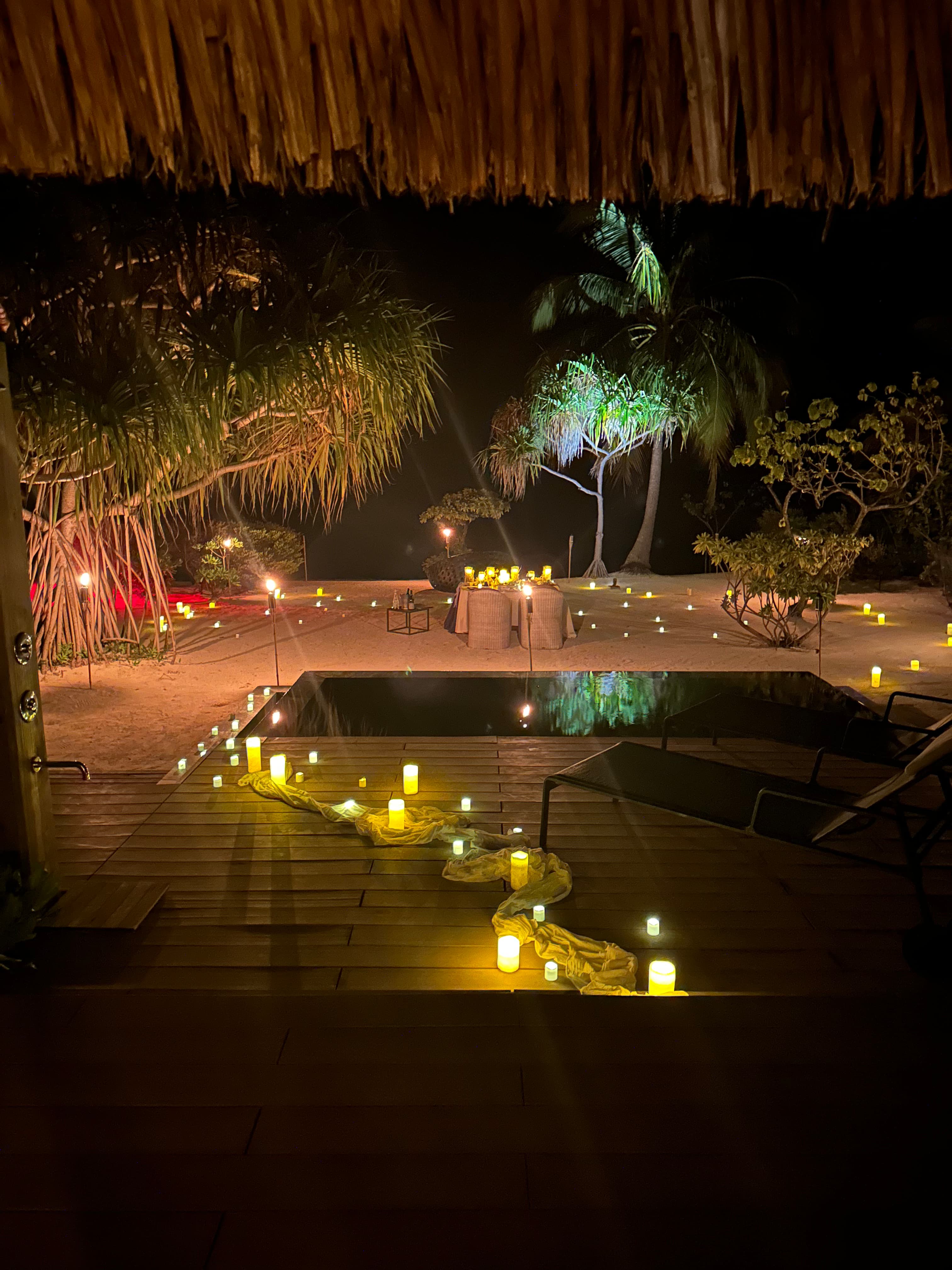 Beautiful decor with lights