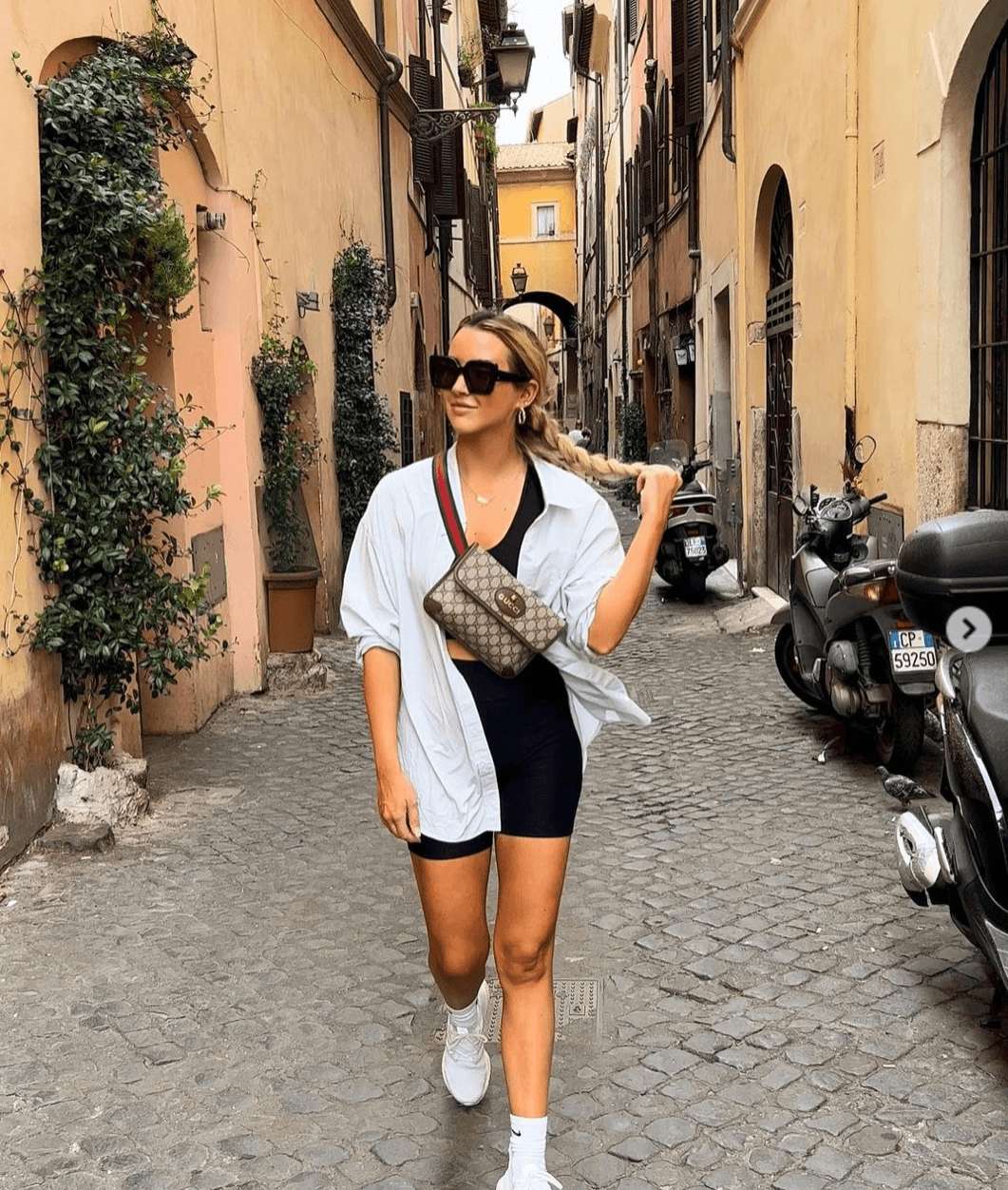 Walking in the street