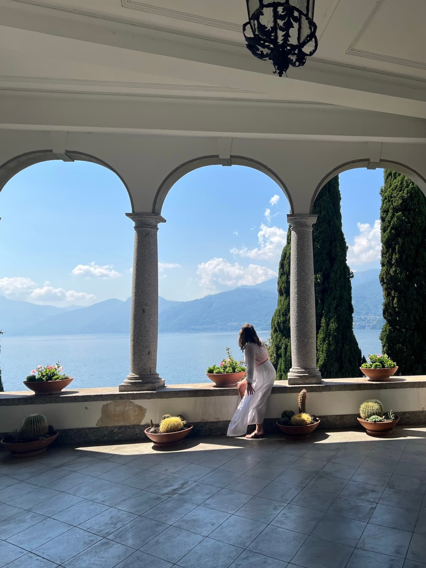 Picture of Gianna at Villa Monastero