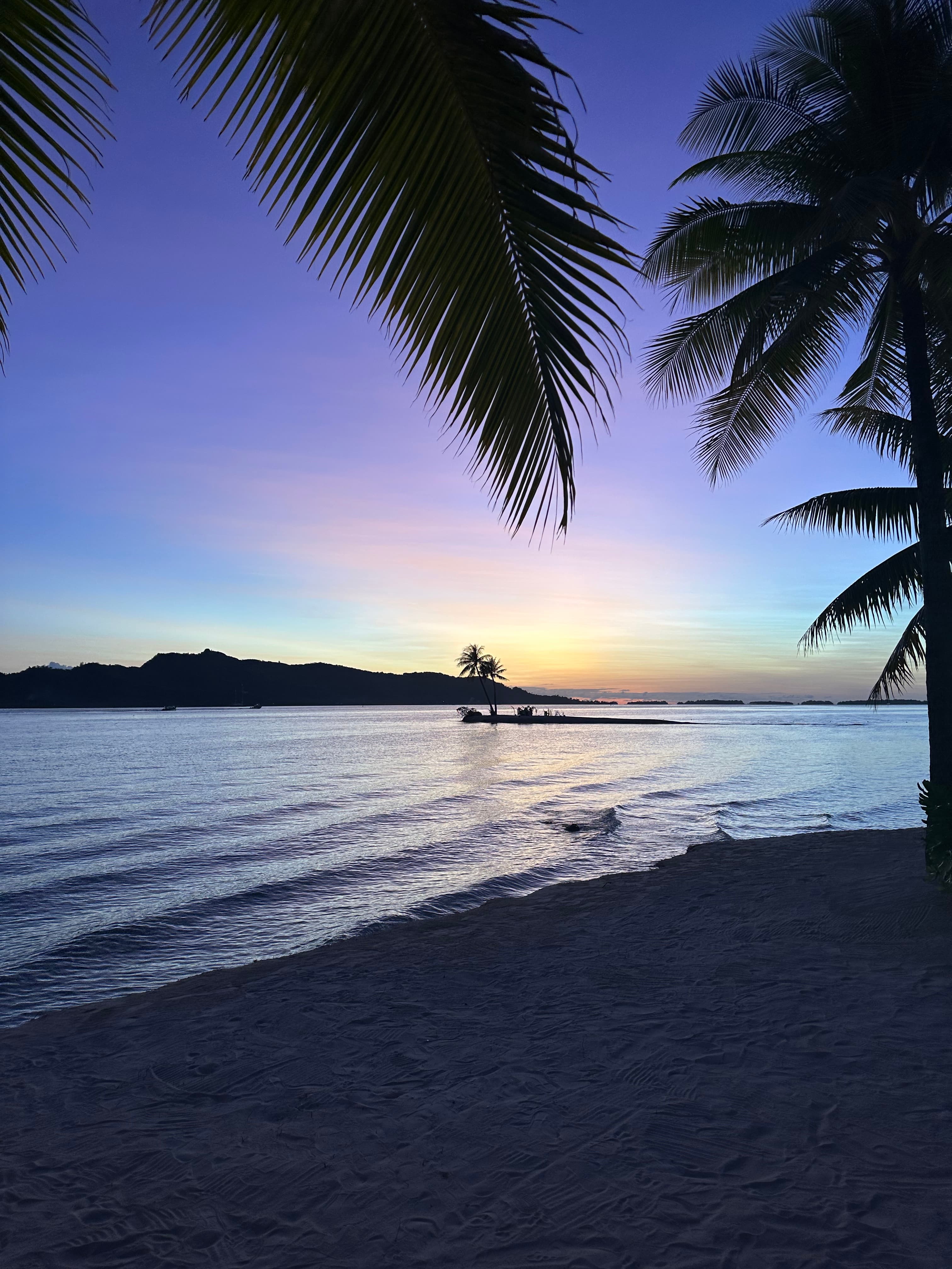 Beautiful view of the beach