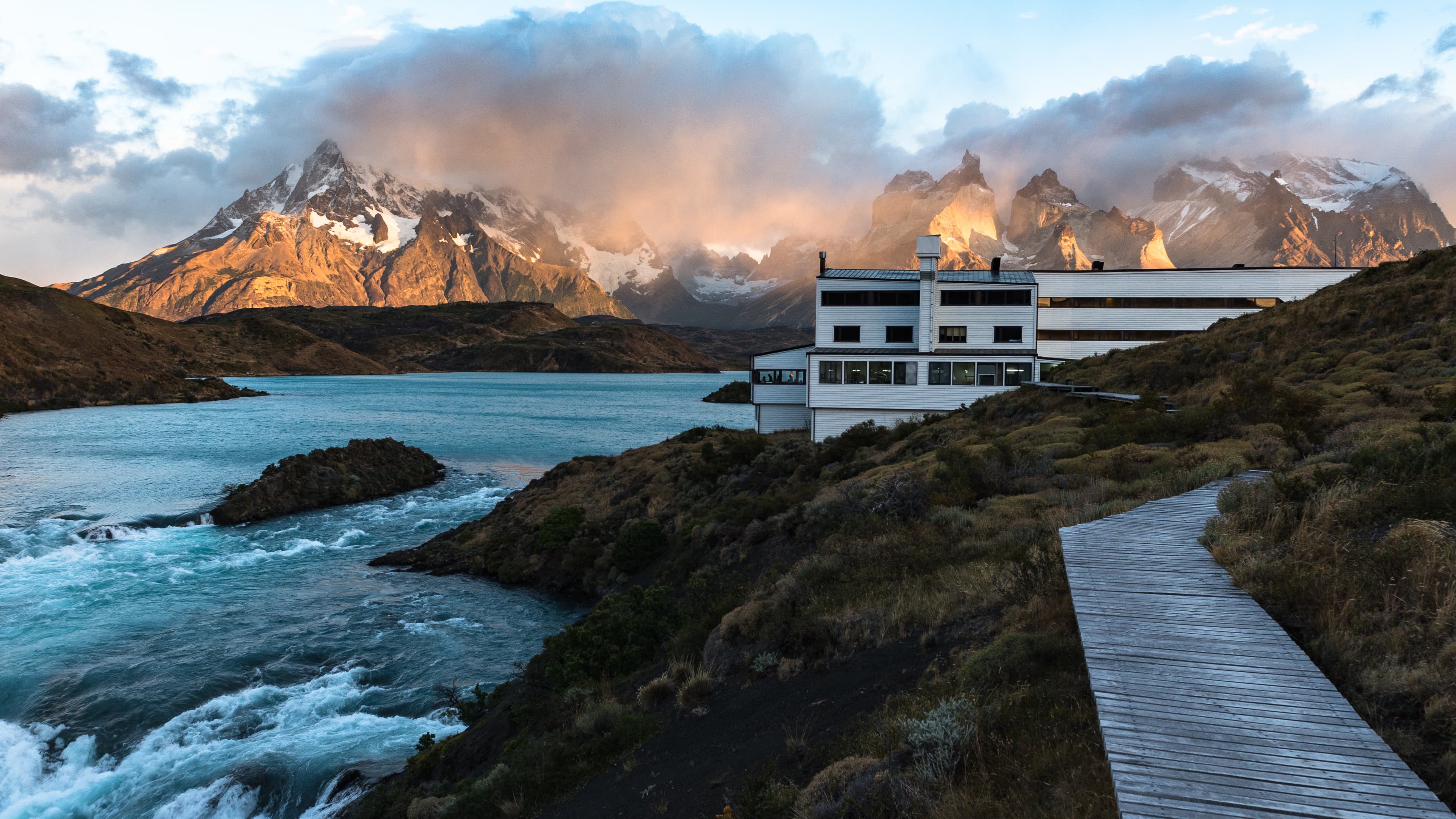 Beautiful view of Torres del Paine National Park