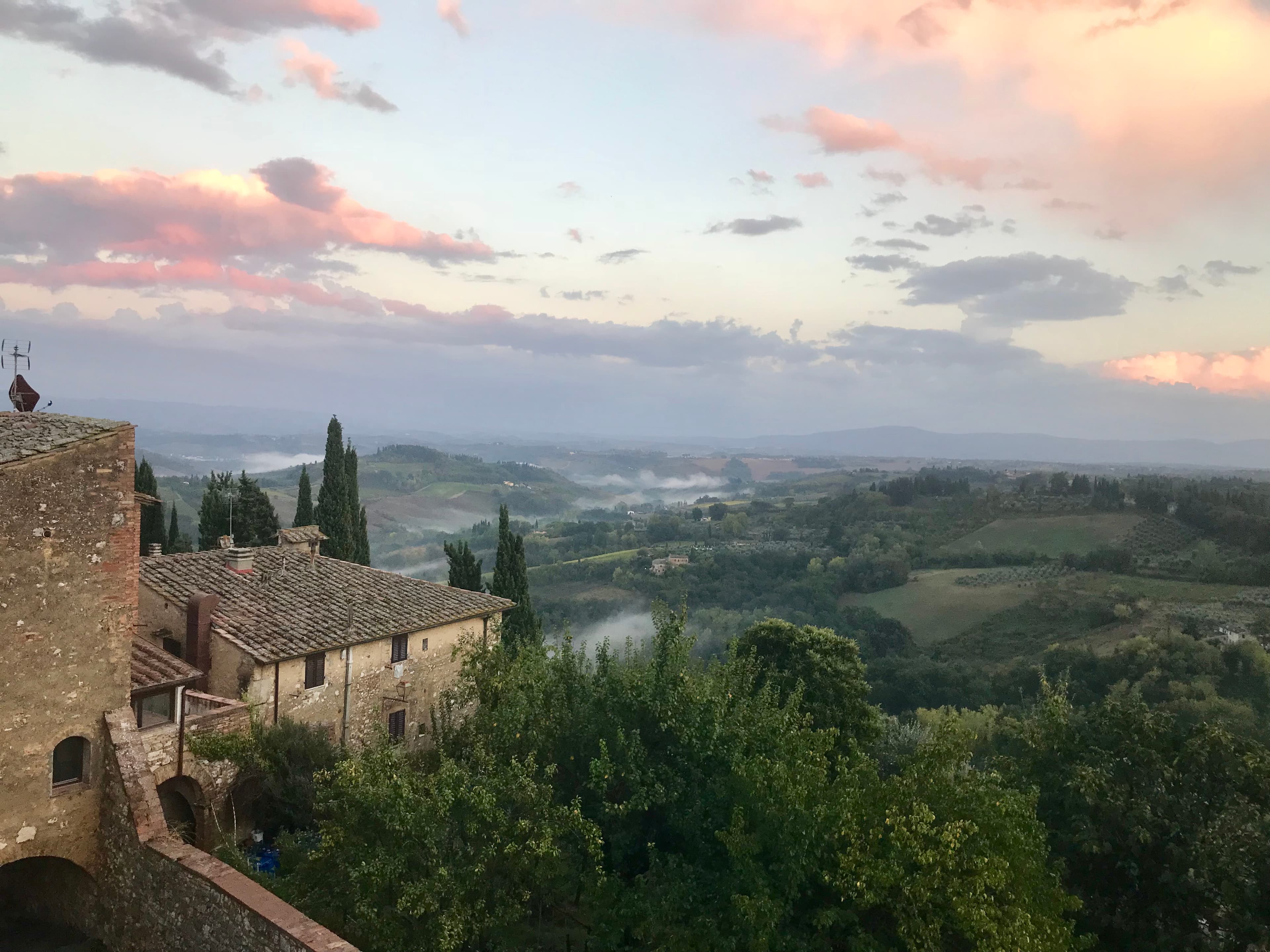 A beautiful view of San Gimignano Italy