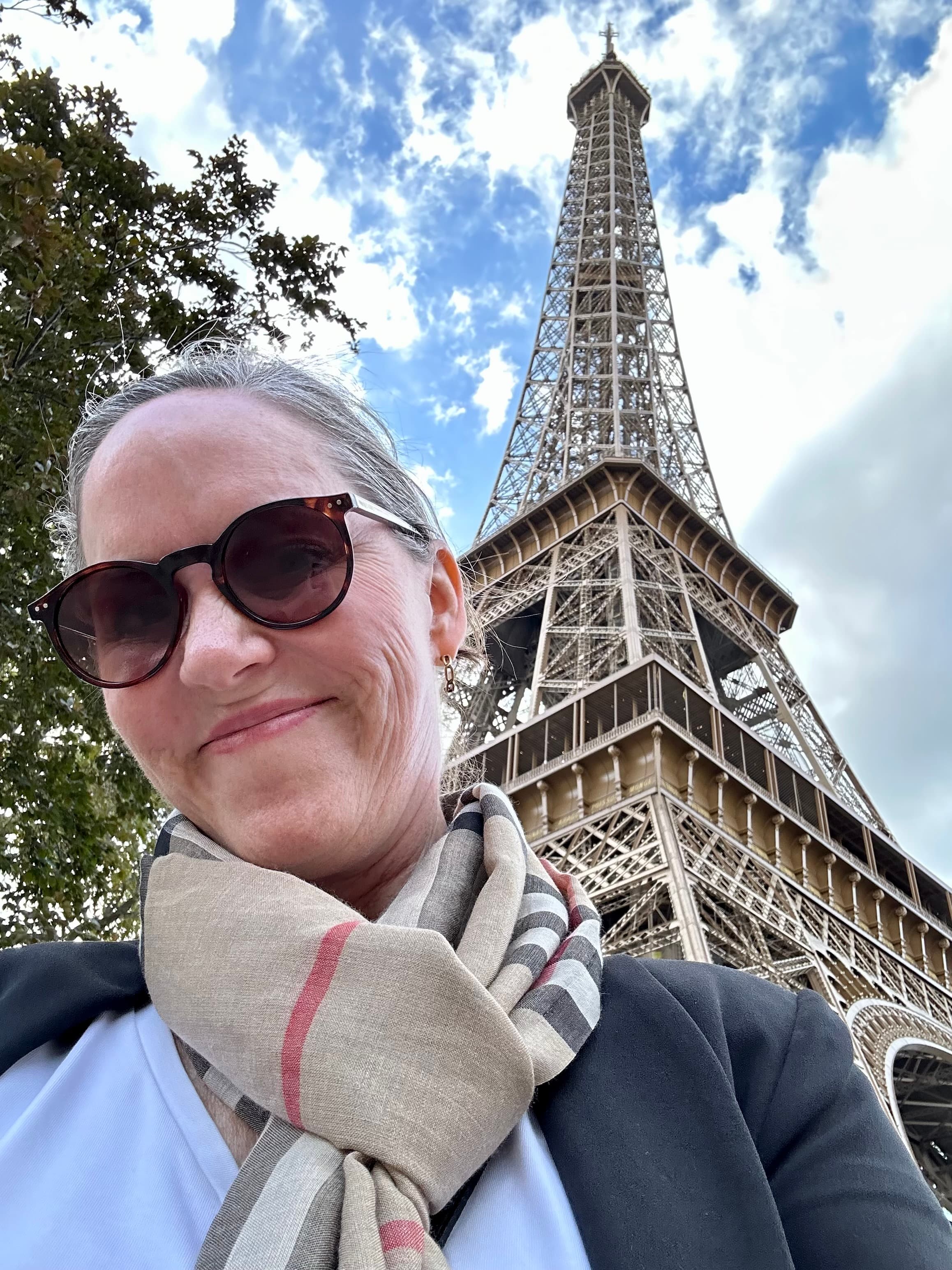 Picture of Jamie at Eiffle Tower