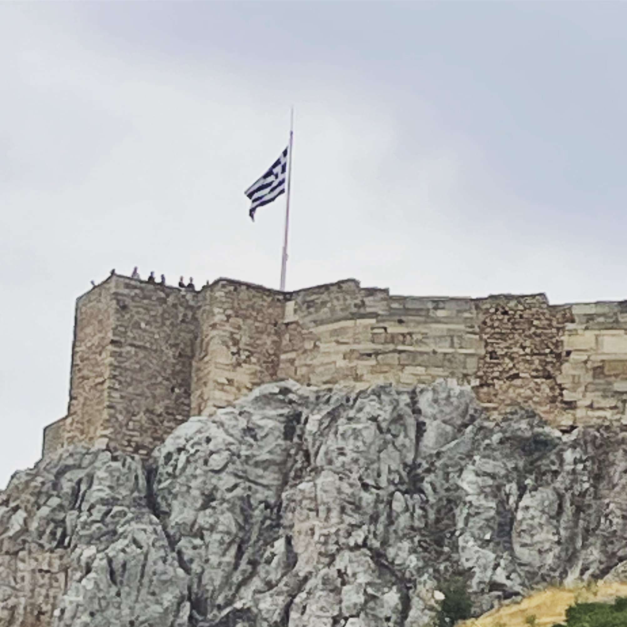 View of Acropolis of Athens