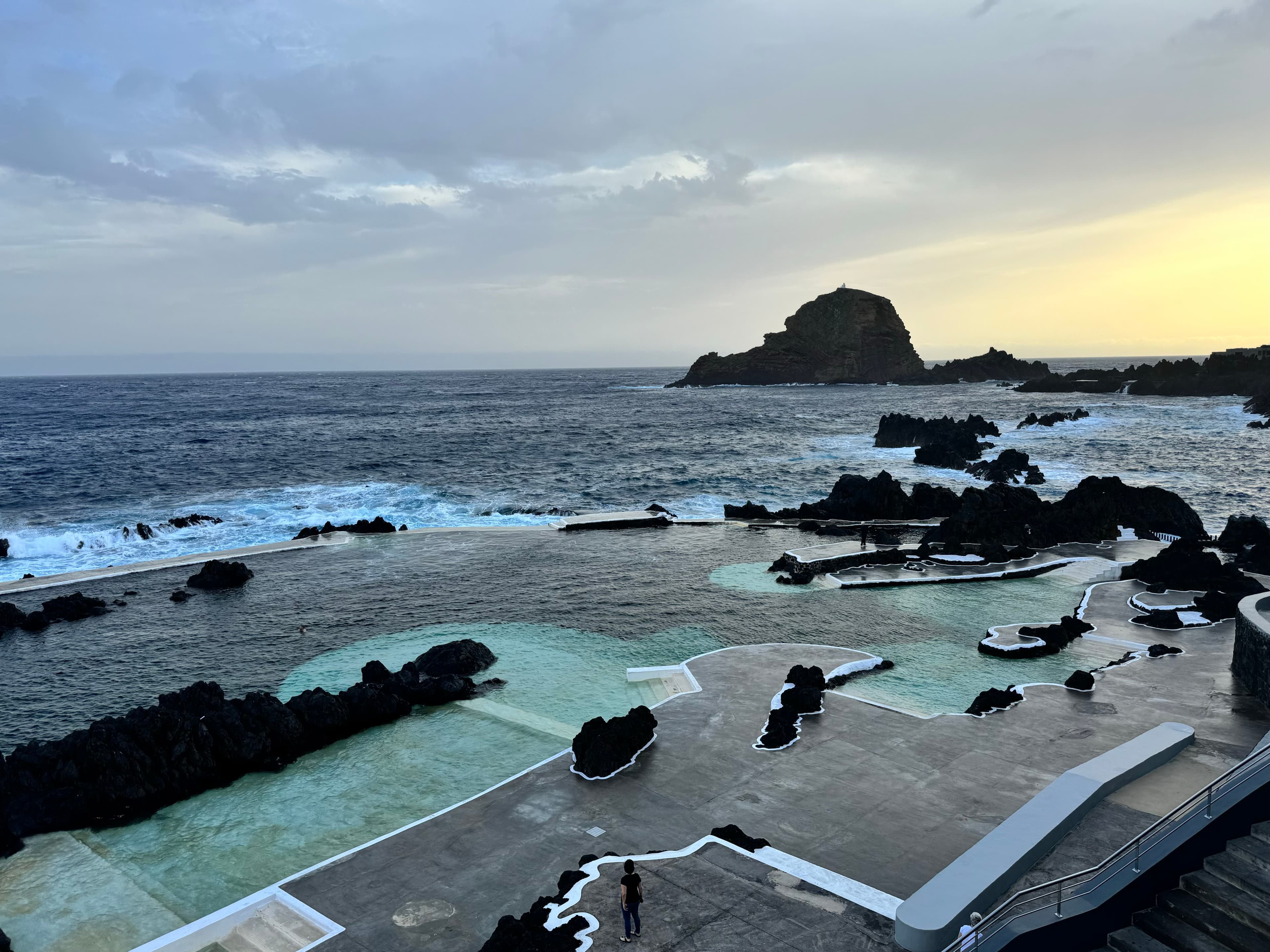 Lovely Hotel Overlooking the Sea and Lava Pools of Madeira curated by Susan Anderson